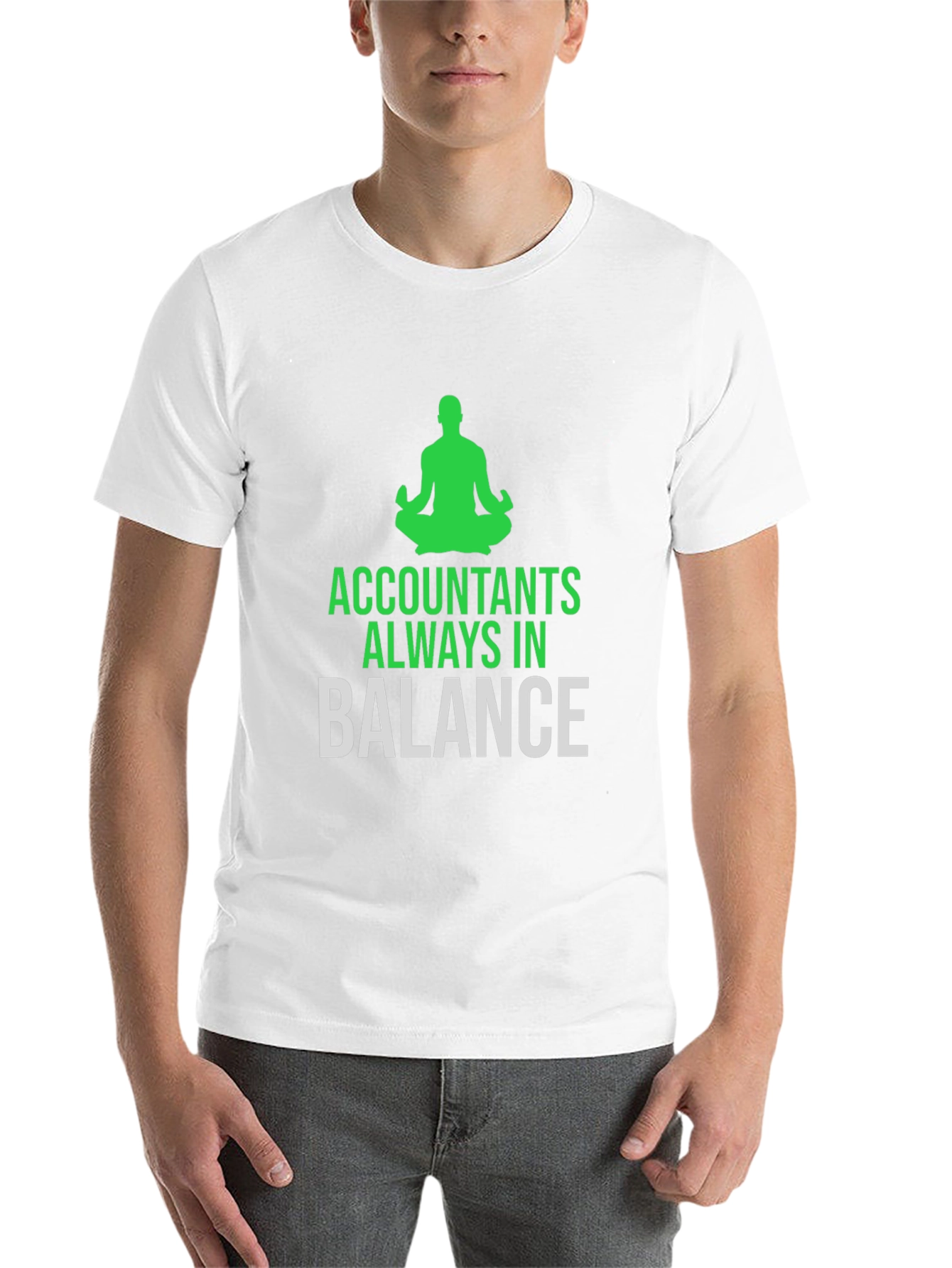 Black Accountants Always in Balance T-Shirt view 14