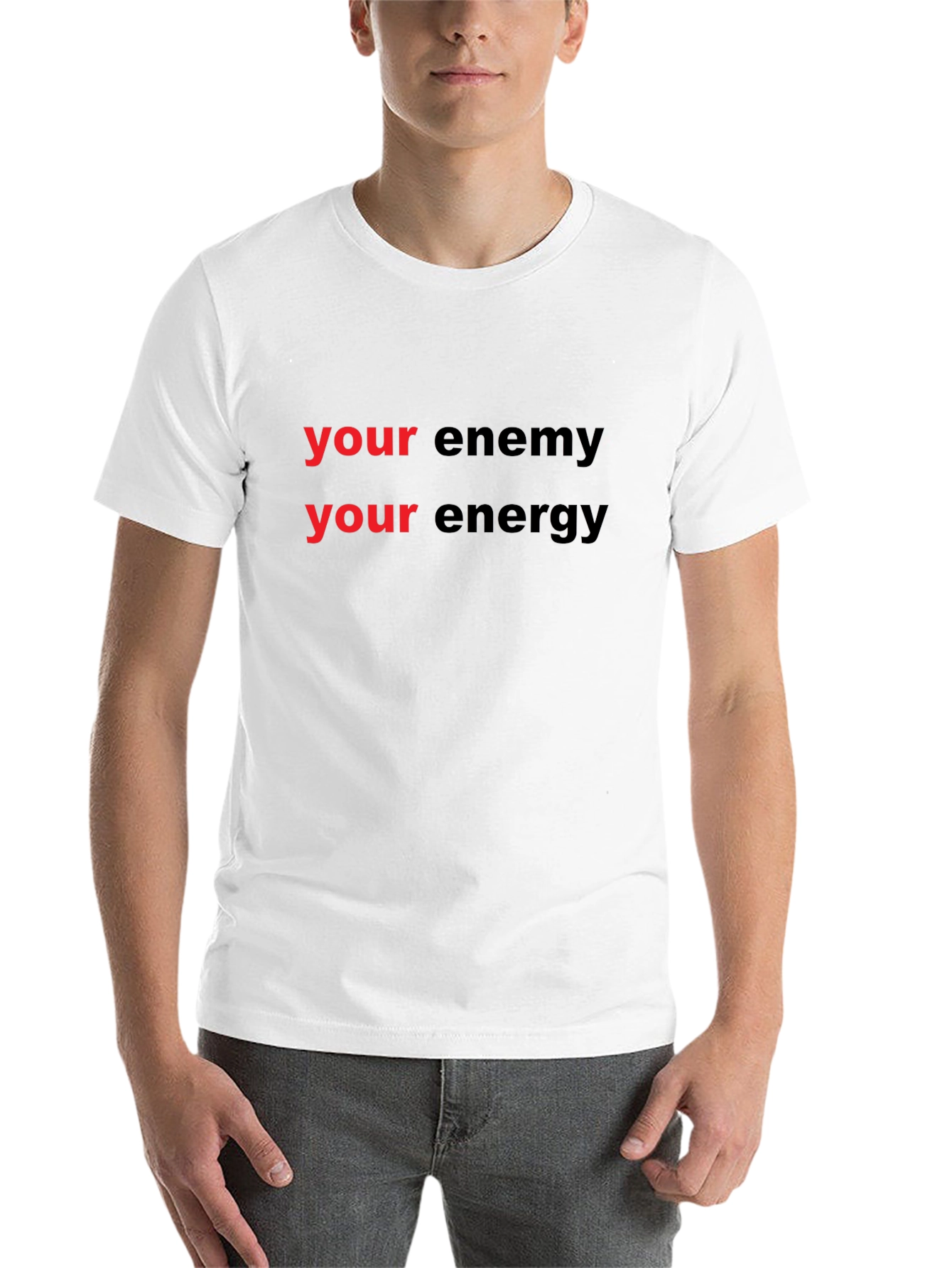 Black Your Energy T-Shirt - Motivational Graphic Tee view 14