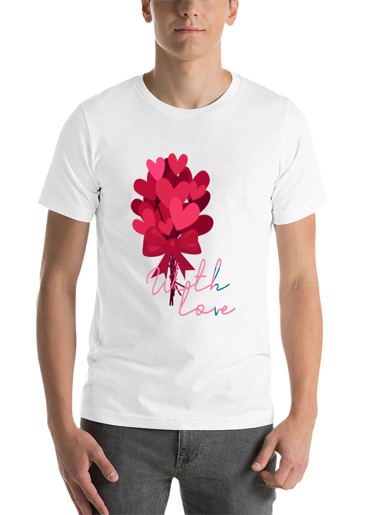 With Love Heart Balloon T-Shirt - 14