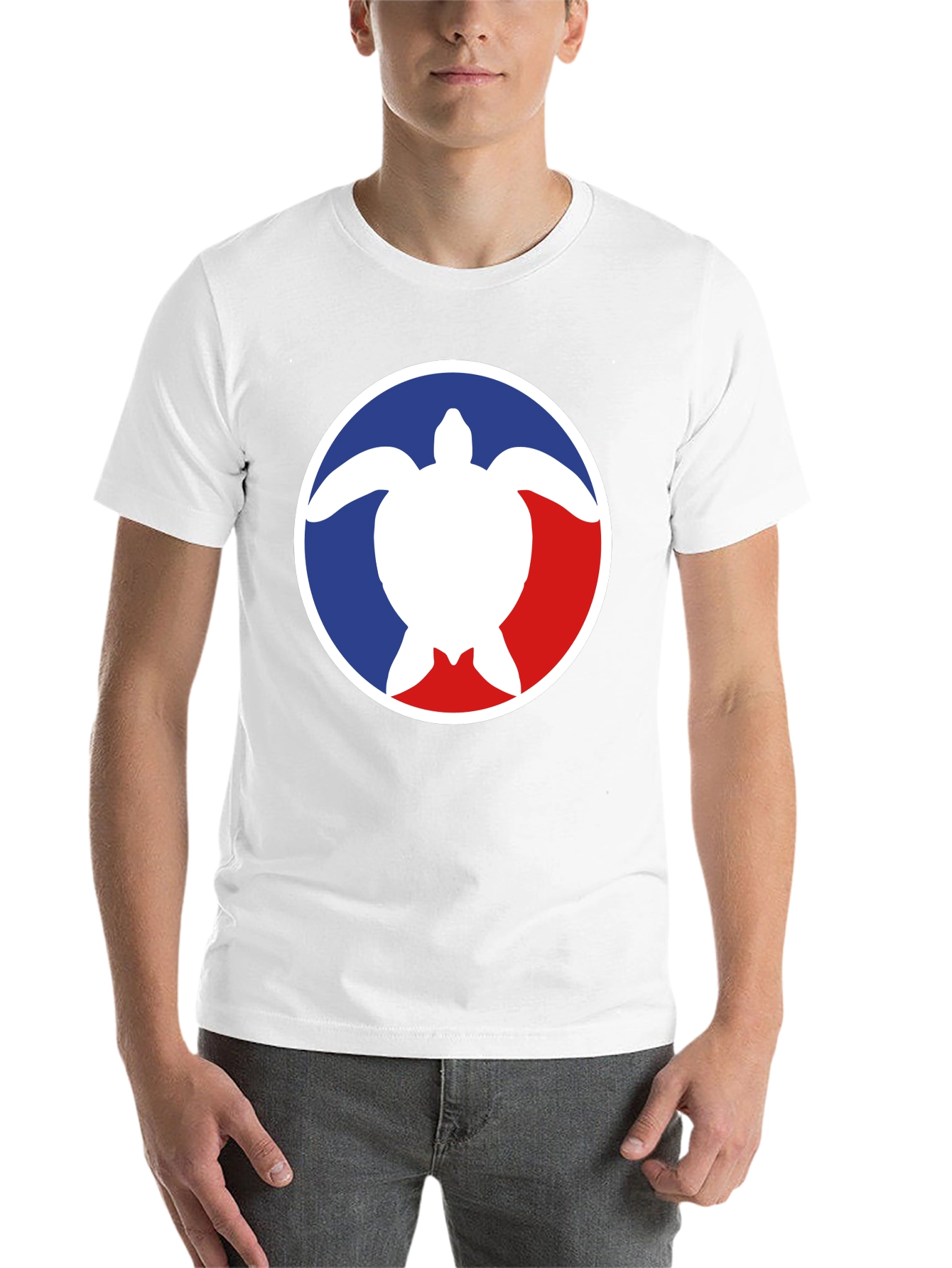 Black Turtle Logo Graphic Tee - Casual Comfort Shirt view 14