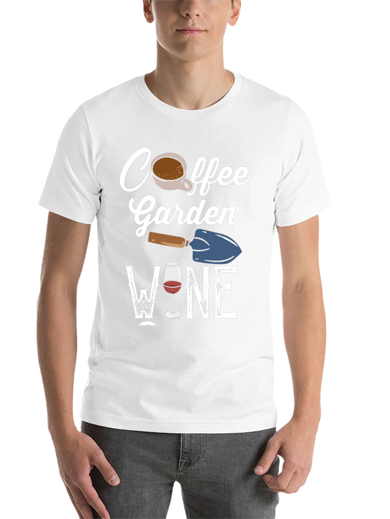 Black Coffee Garden Wine T-Shirt view 14