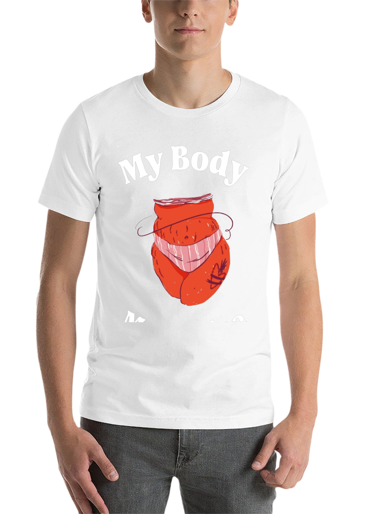 Black My Body My Choice T-Shirt - Funny Design view 14