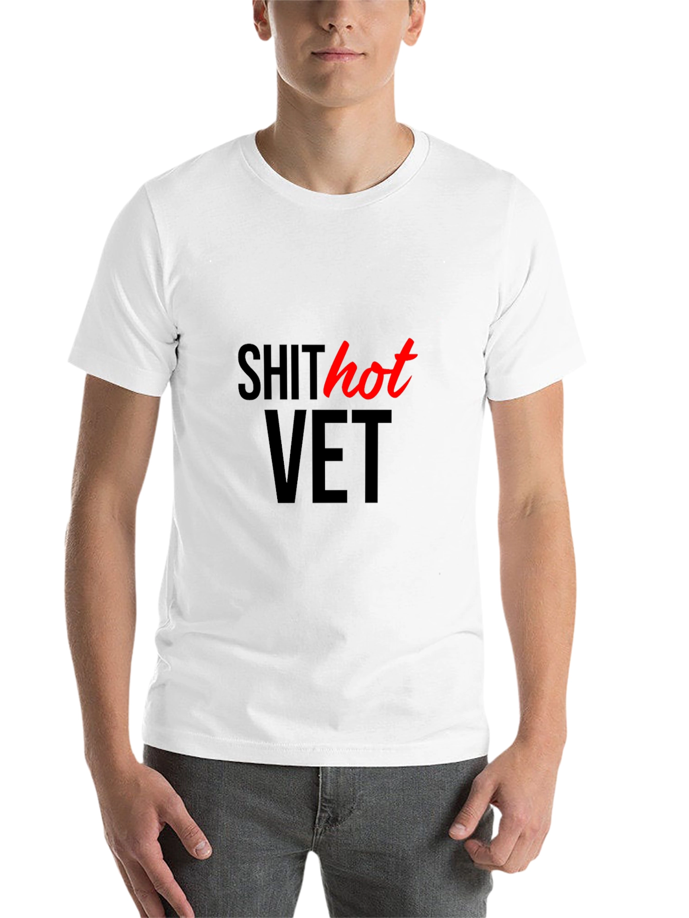 Shit Hot Vet T-Shirt - Black - 14