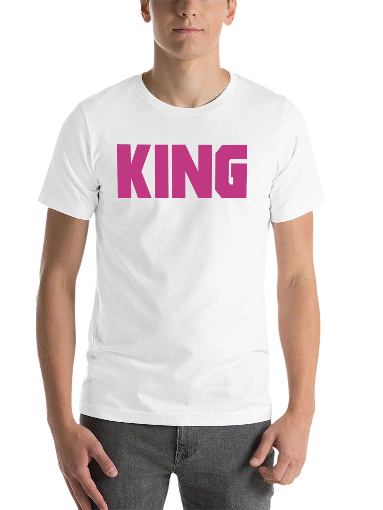 Black King Graphic Tee - Bold Statement T-Shirt view 14