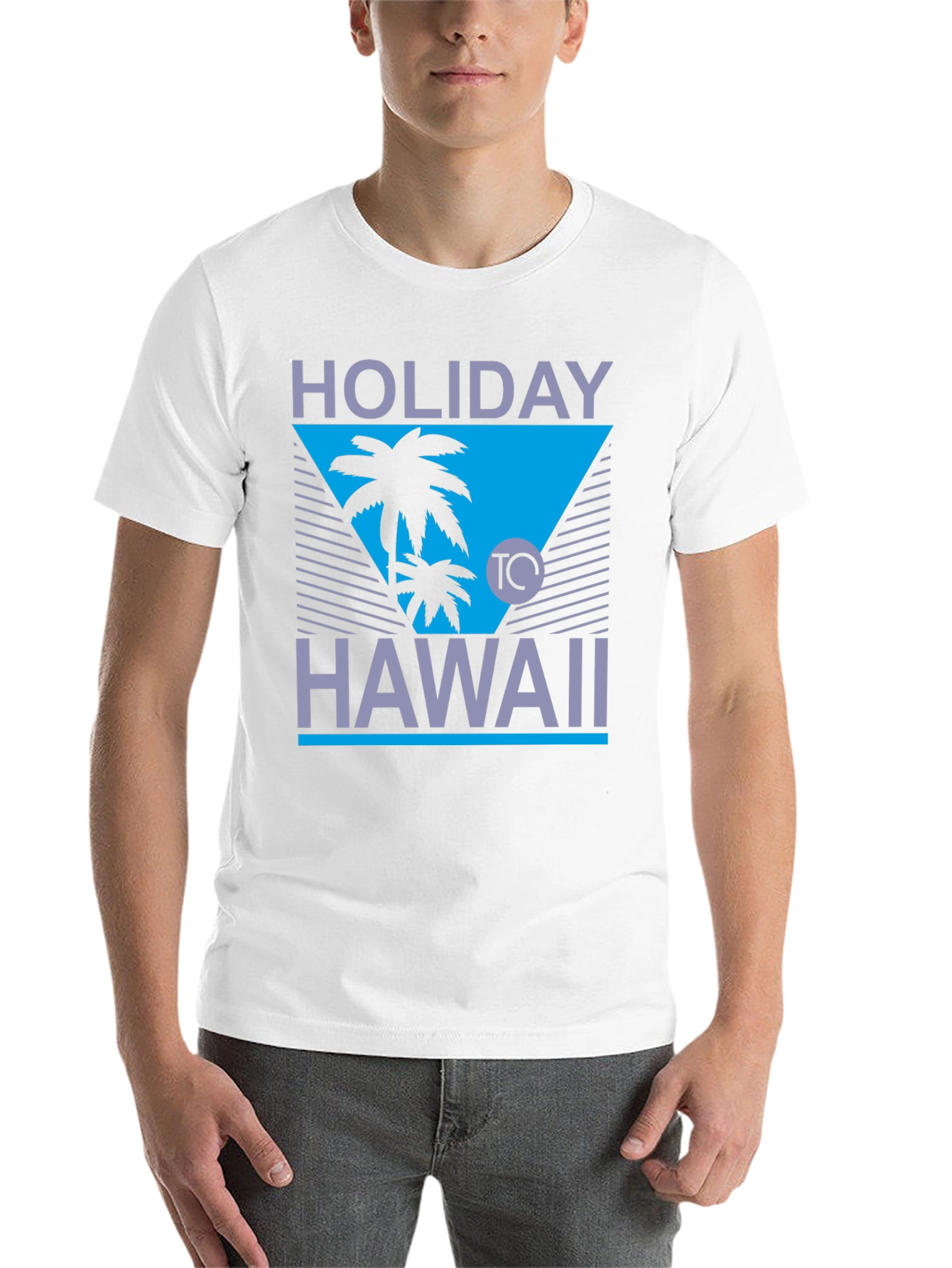 Black Holiday Hawaii Graphic Tee - Island Vibes T-Shirt view 14
