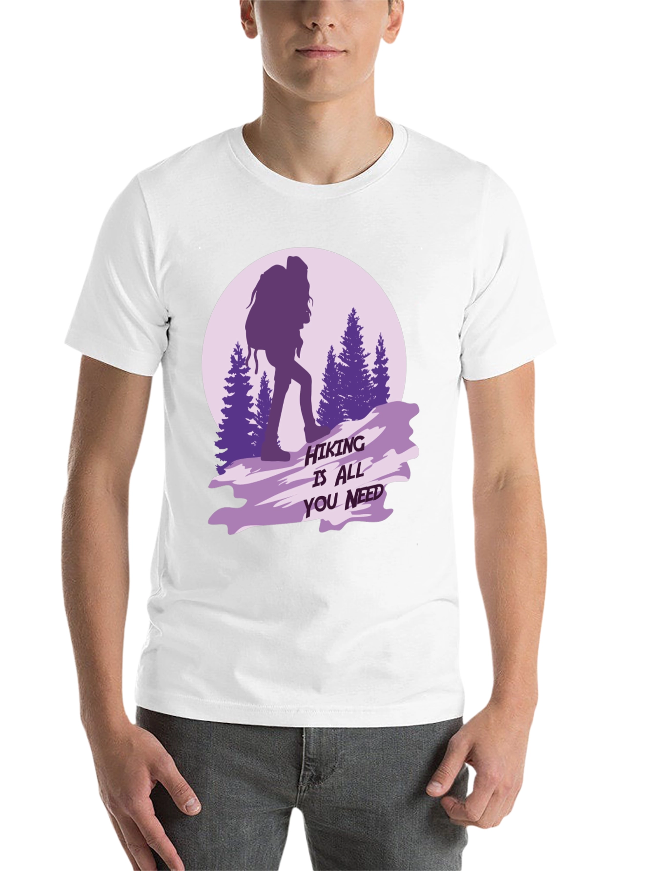 Black Hiking is All You Need Graphic Tee view 14