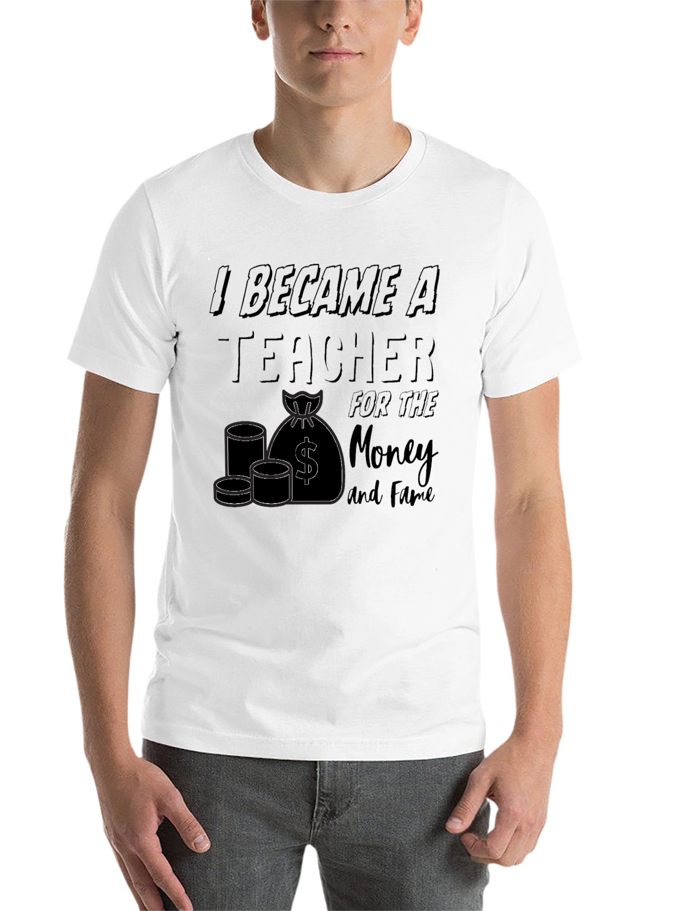 I Became A Teacher Graphic T-Shirt - 14