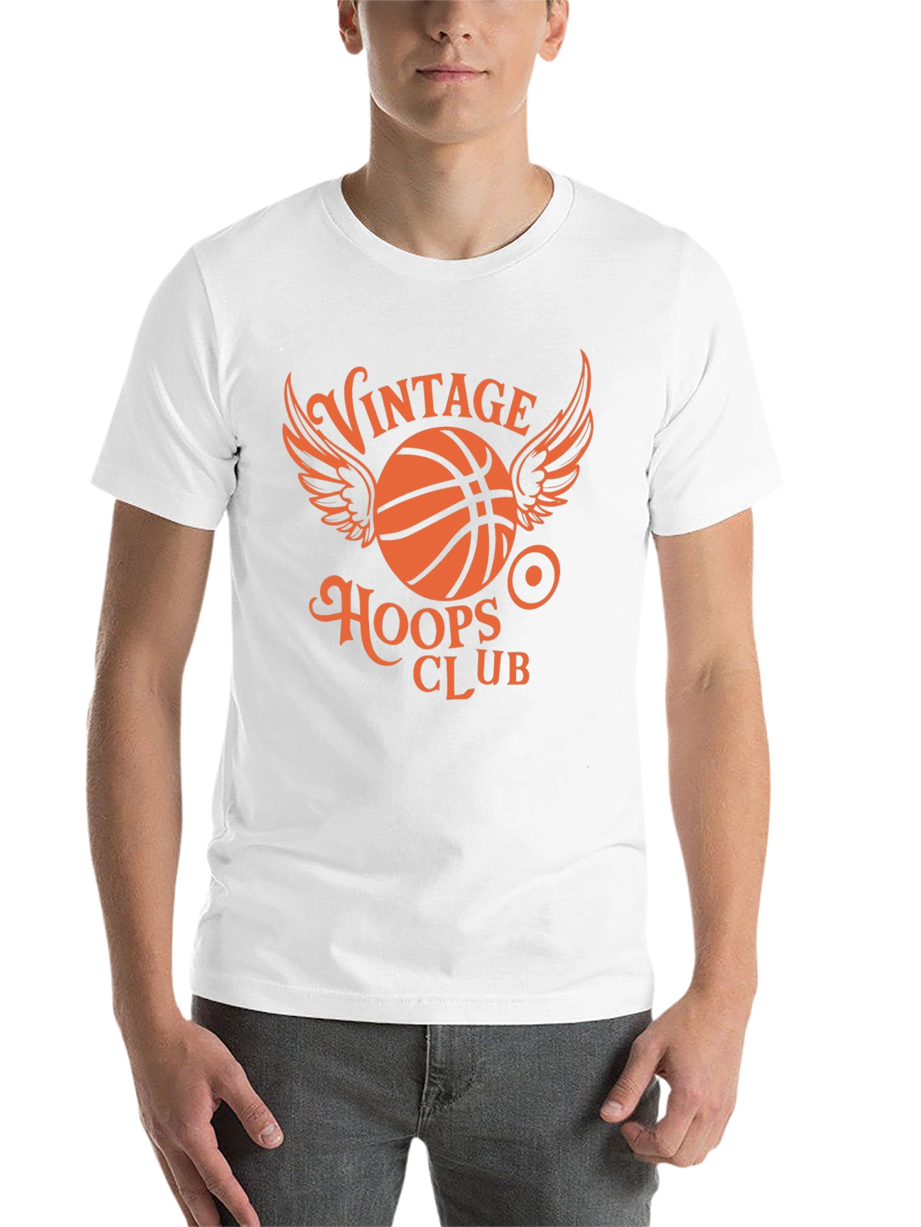Black Vintage Hoops Club Graphic Tee view 14