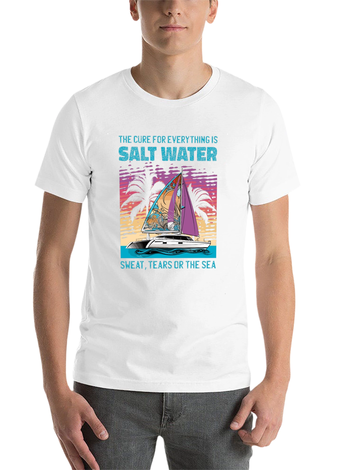 Black Salt Water Cure Graphic Tee view 14