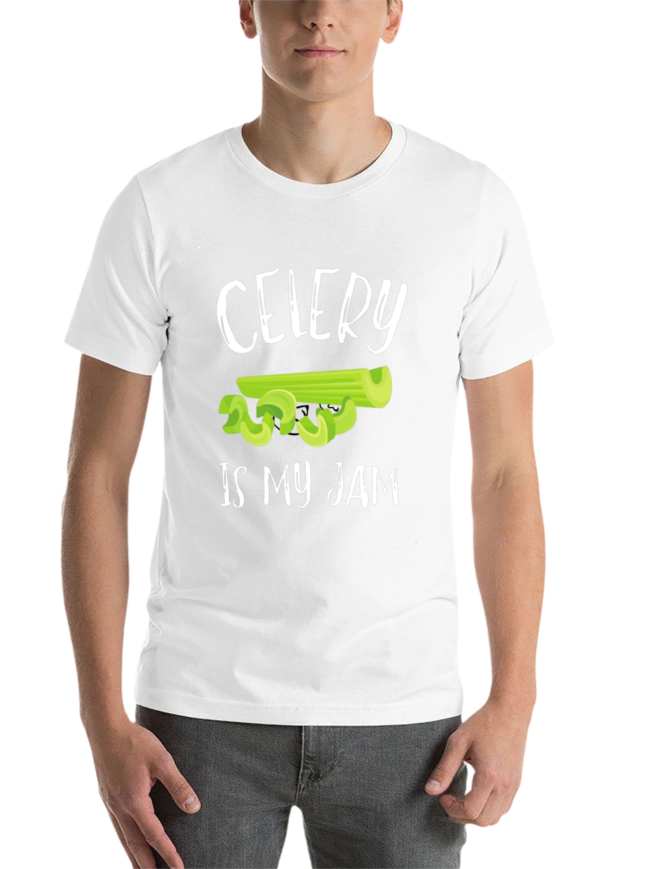 Black Celery Is My Jam T-Shirt - Funny Veggie Tee view 14