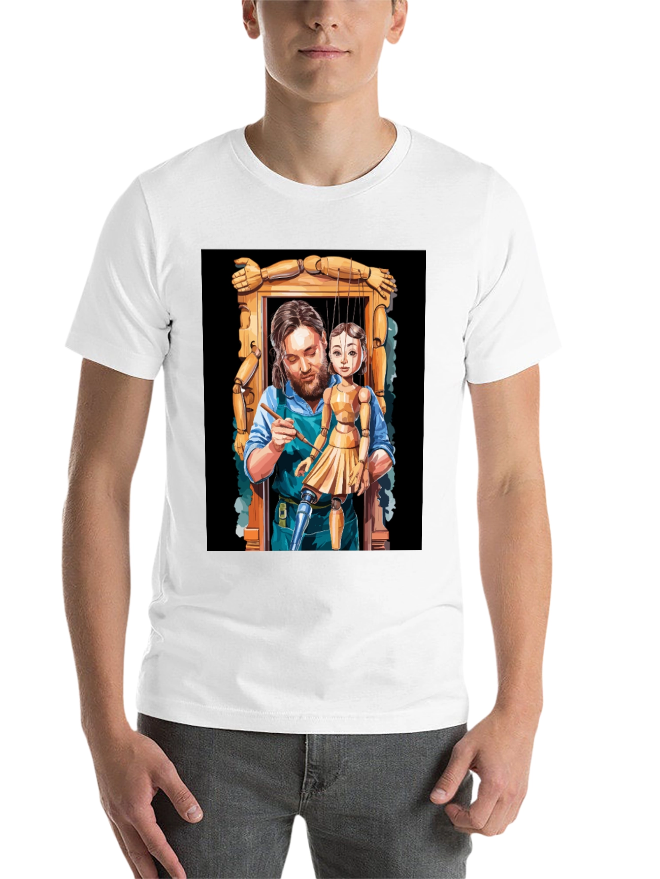 Black Marionette Master Graphic Tee view 14