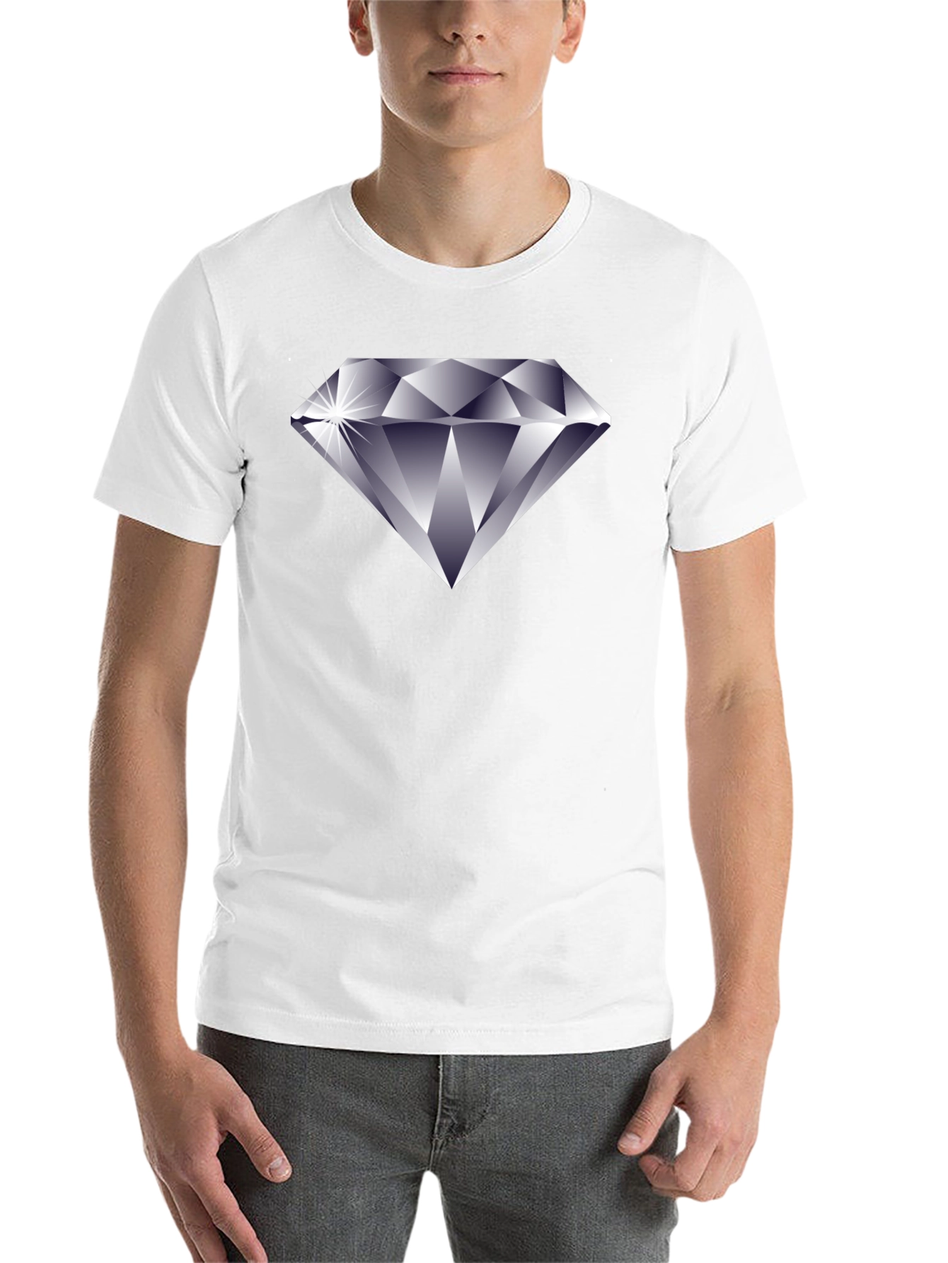 Black Diamond Graphic Black T-Shirt view 14