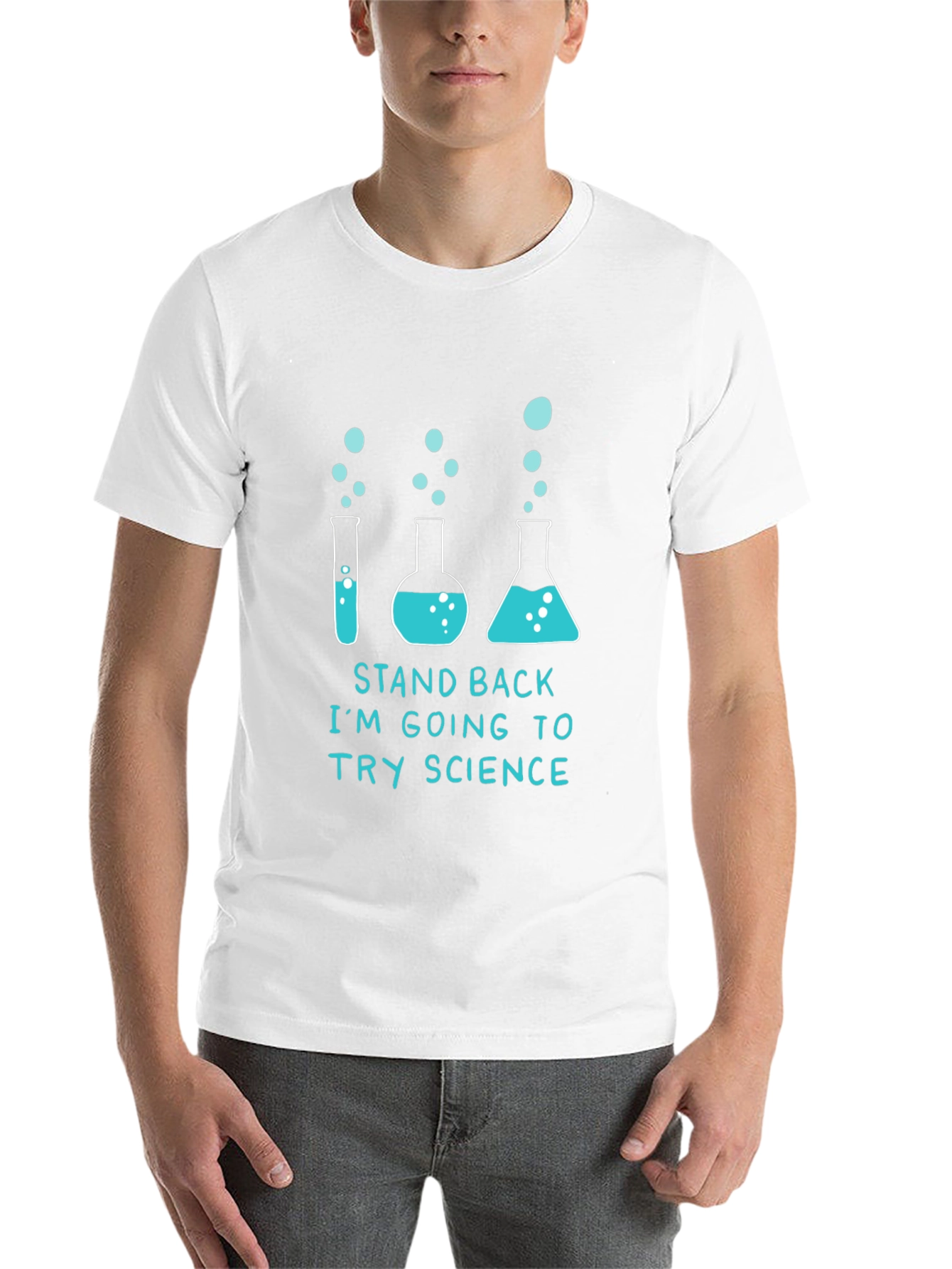 Black Science Experiment Graphic T-Shirt view 14