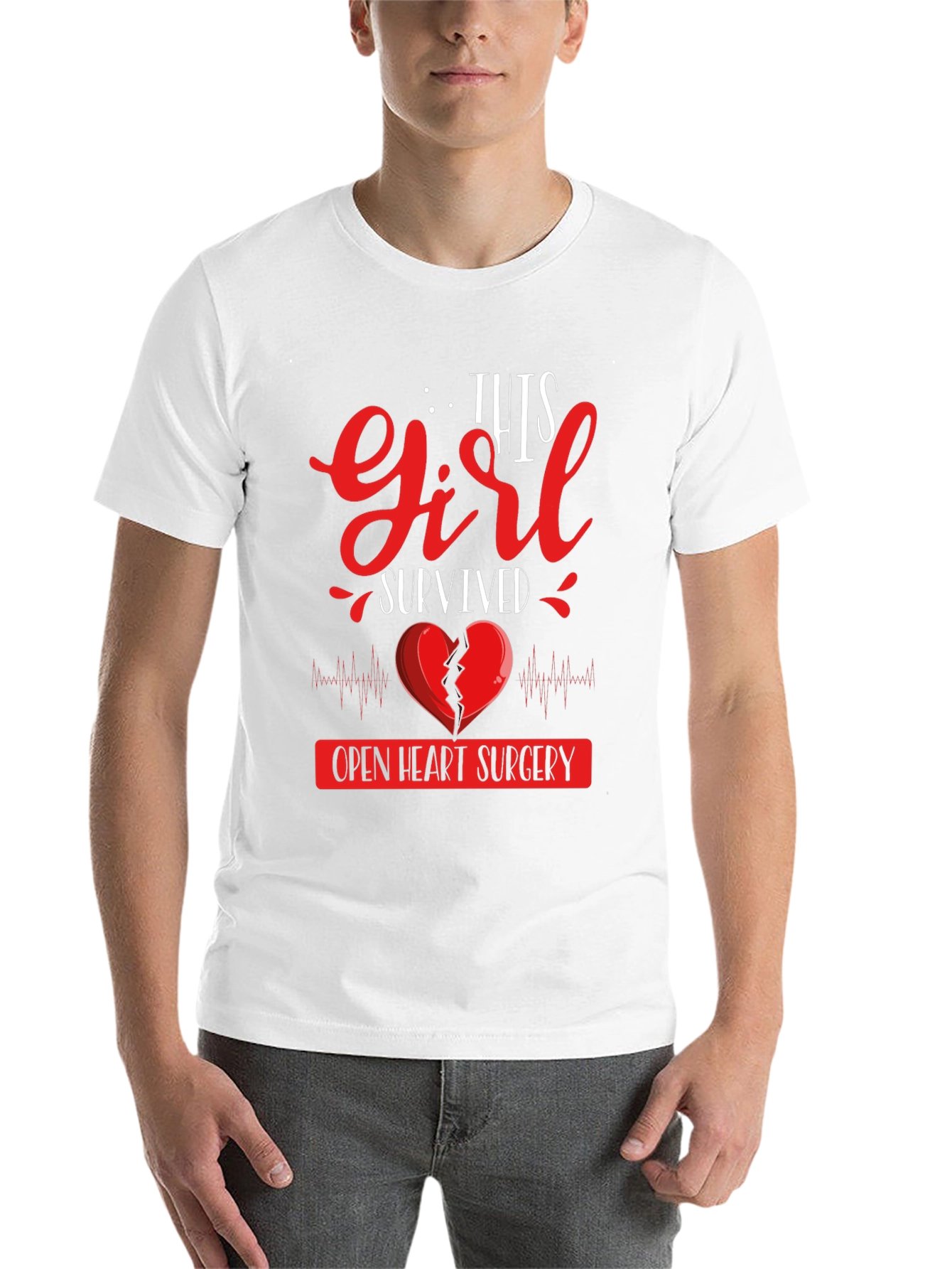 Girl Heart Surgery Survivor T-Shirt - 14