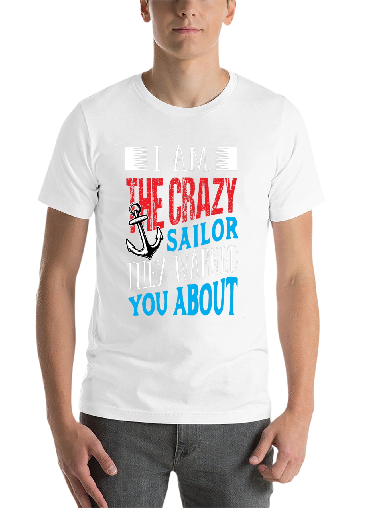 Black Crazy Sailor T-Shirt view 14