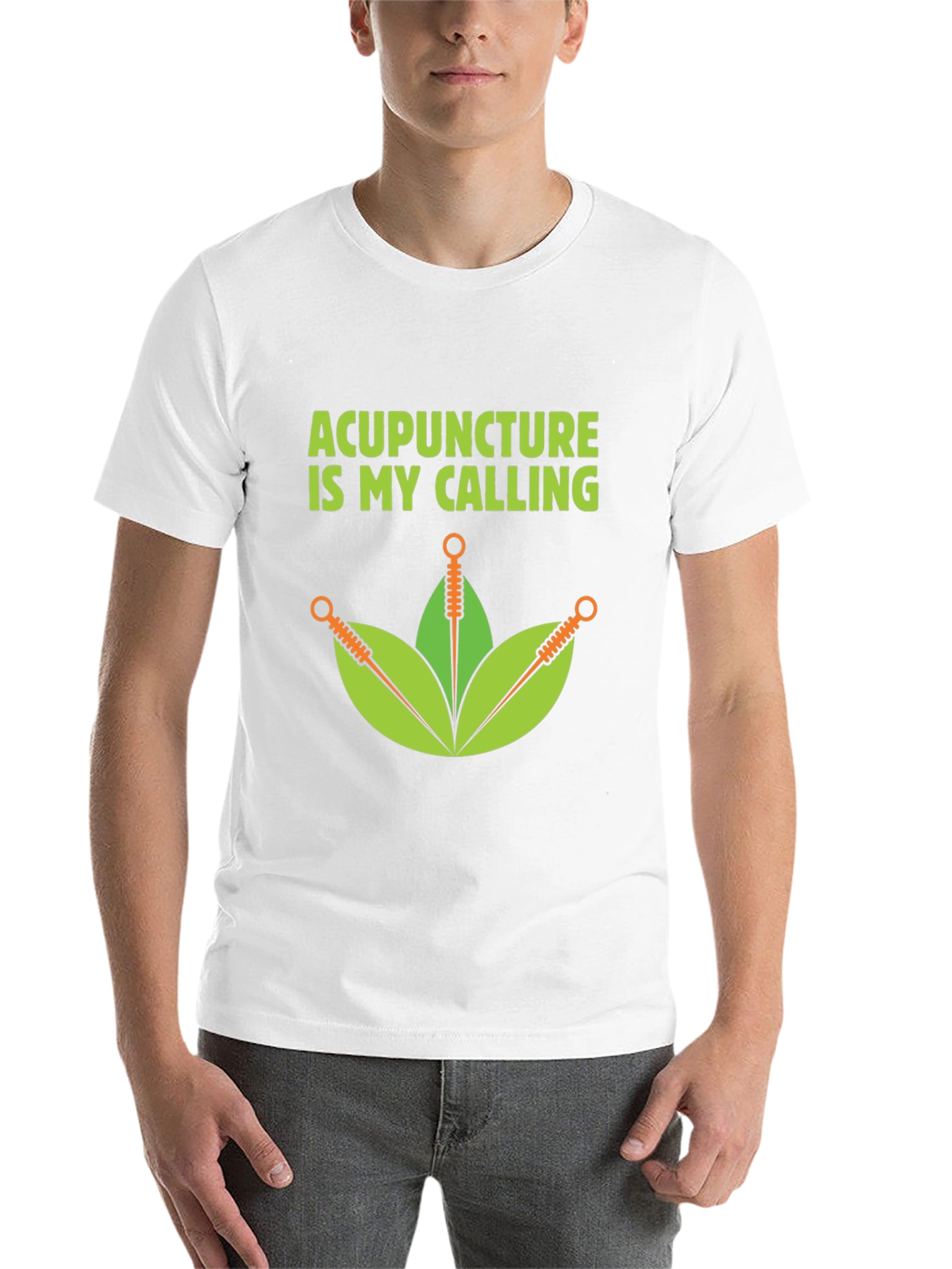 Black Acupuncture Is My Calling T-Shirt view 14