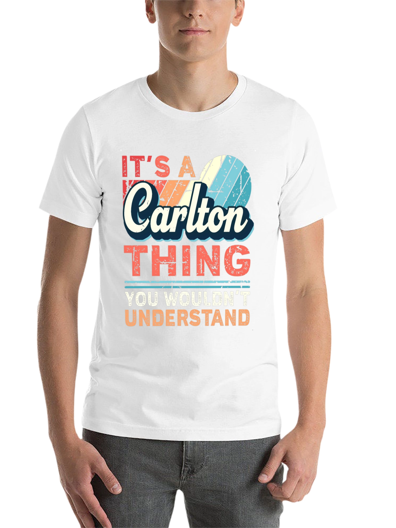 Black It's a Carlton Thing T-Shirt - You Wouldn't Understand view 14