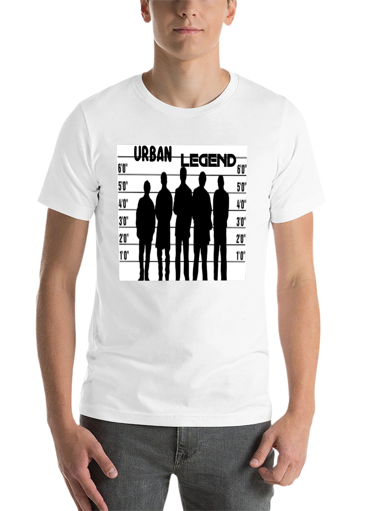 Black Urban Legend Lineup T-Shirt - Black view 14
