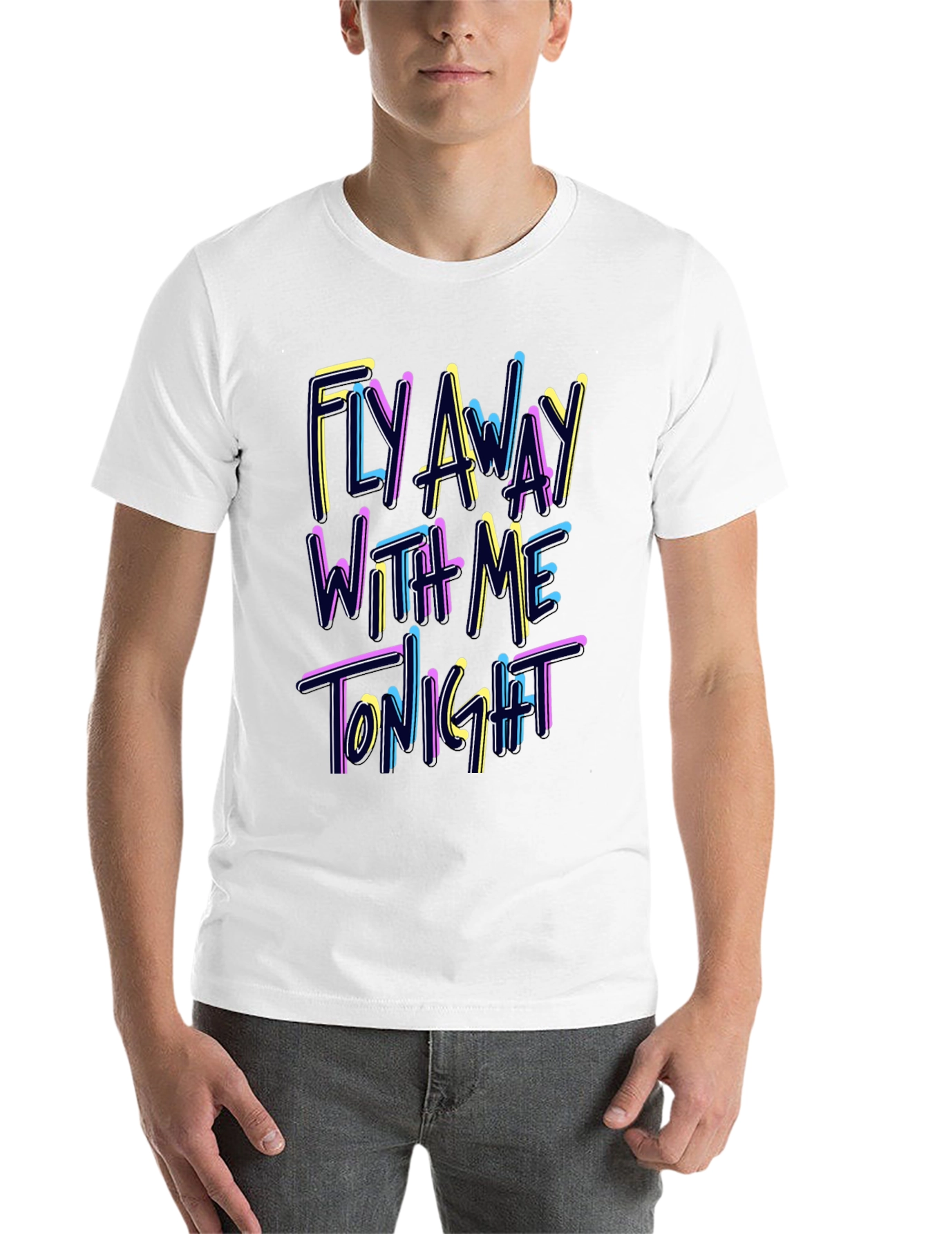 Fly Away With Me Tonight Graphic Tee - 14