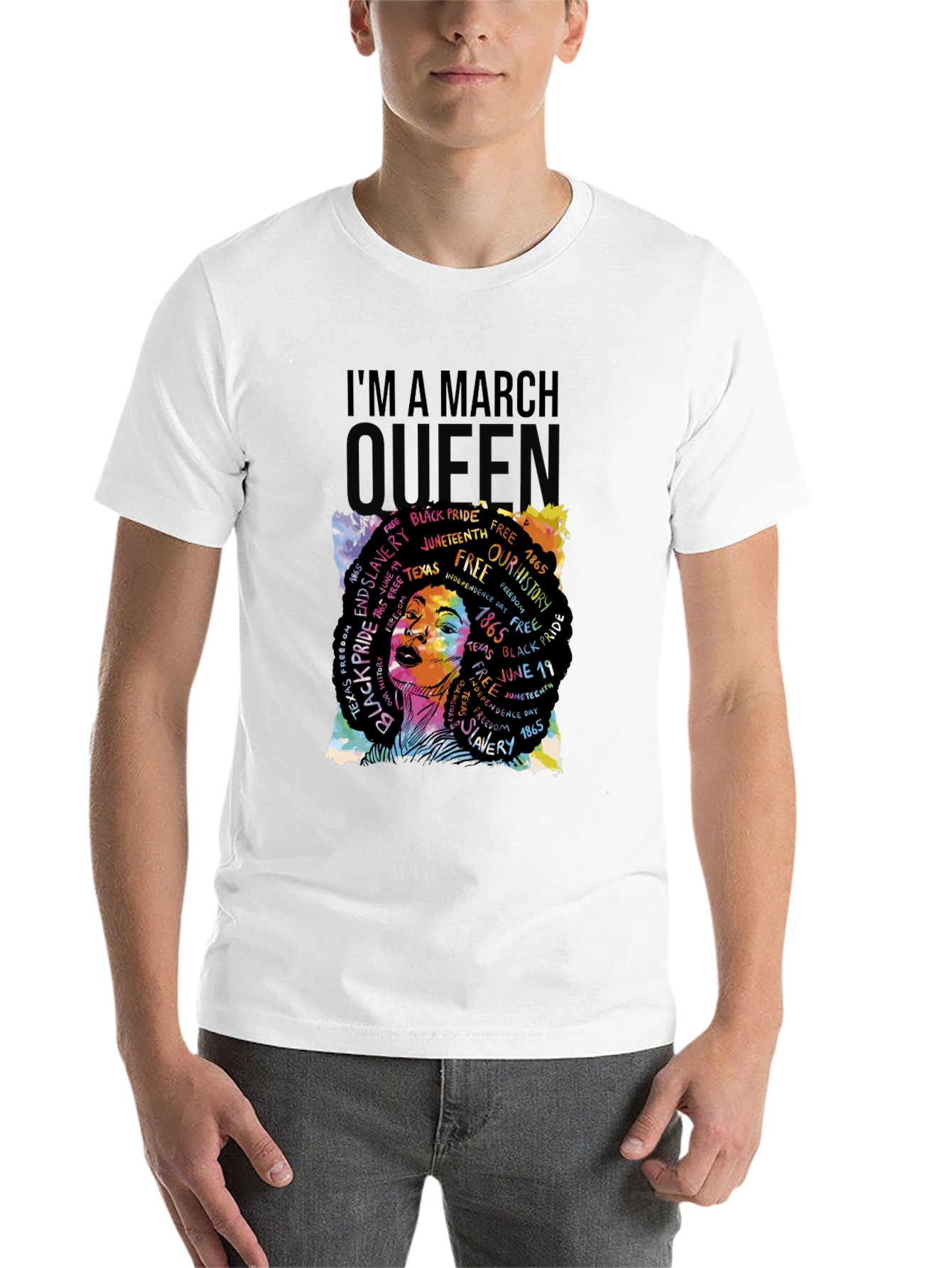Black March Queen Black Pride Graphic Tee view 14