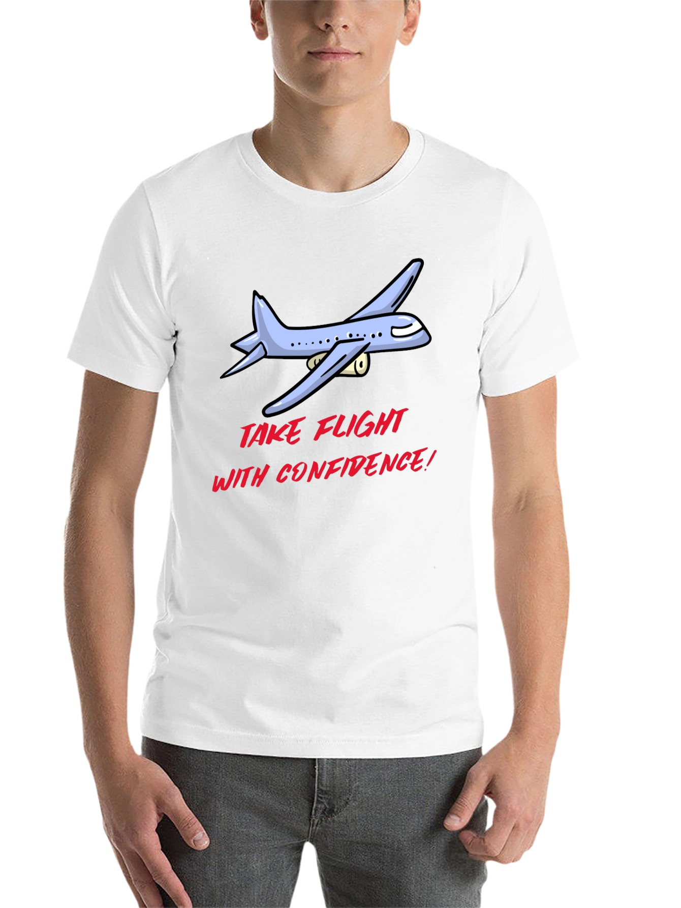 Black Take Flight Confidence T-Shirt view 14