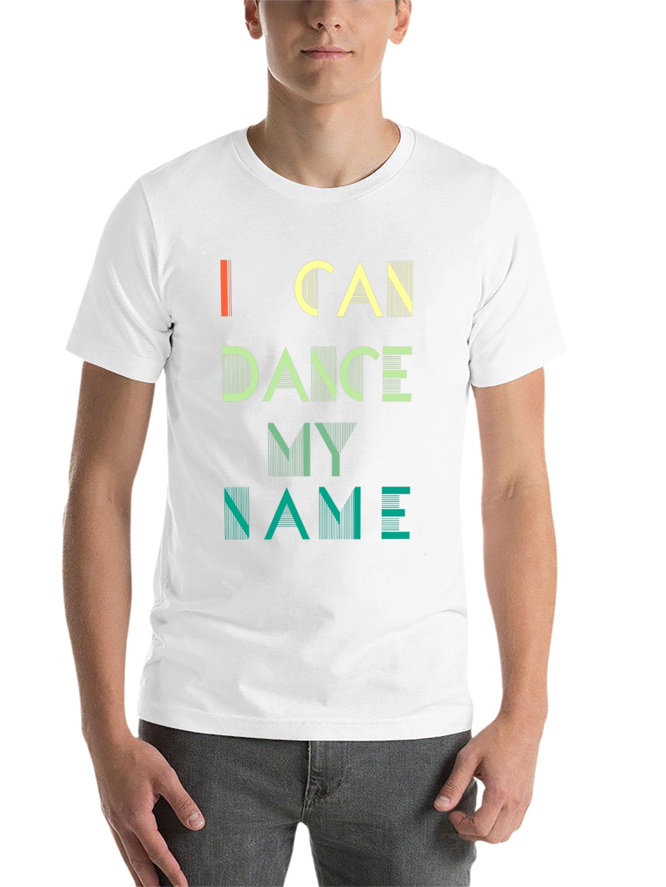 Black I Can Dance My Name Graphic Tee - Unique Design view 14