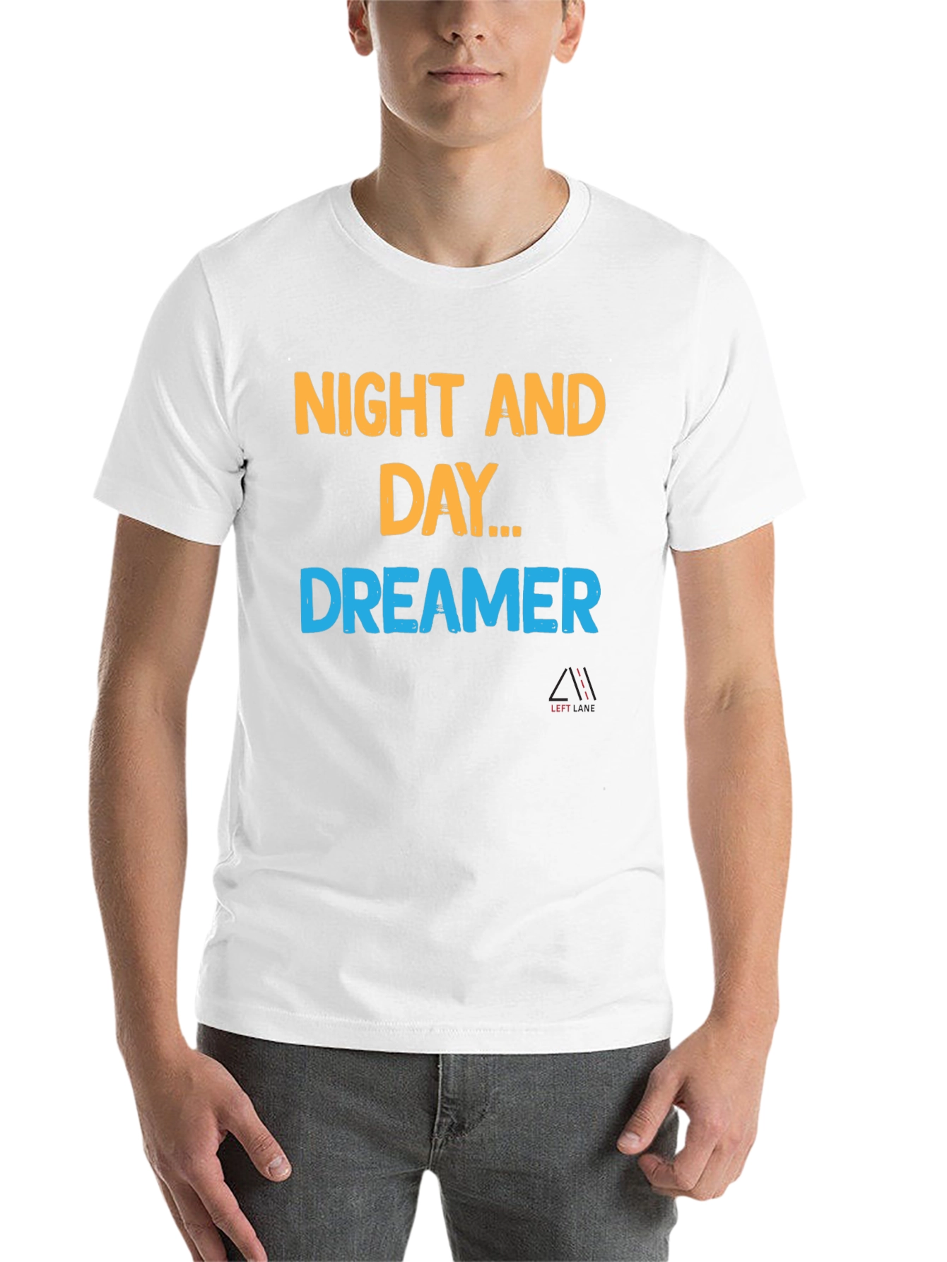 Black Night and Day Dreamer Black T-Shirt view 14