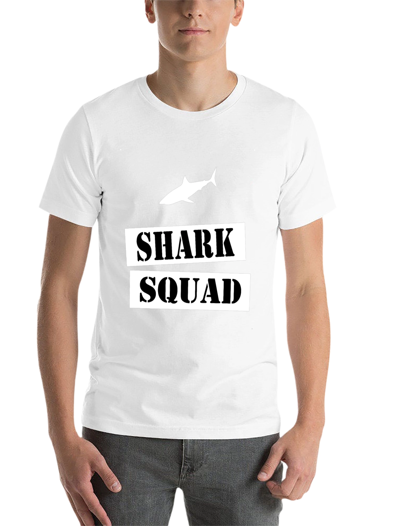 Black Shark Squad Graphic T-Shirt - Black view 14