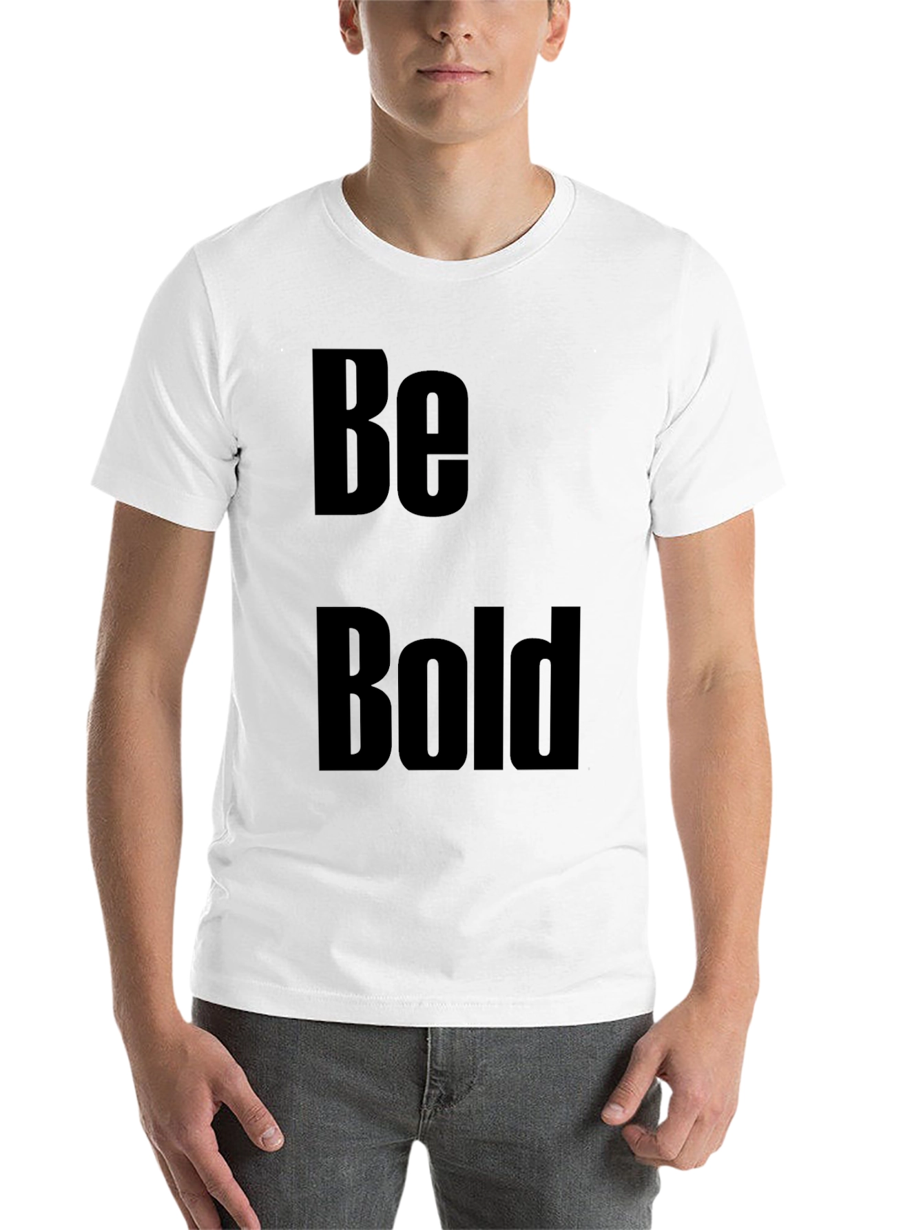 Black Be Bold Graphic Tee - Black view 14