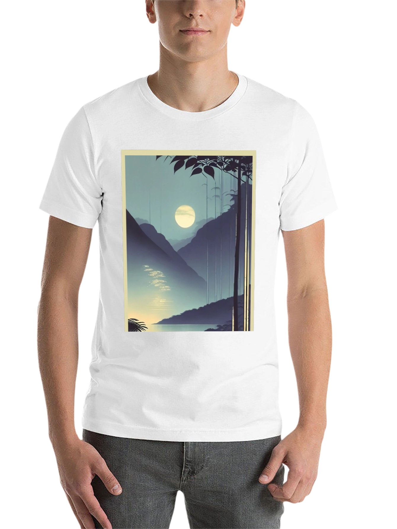 Mountain Vista Graphic Tee - Stylish Comfort - 14