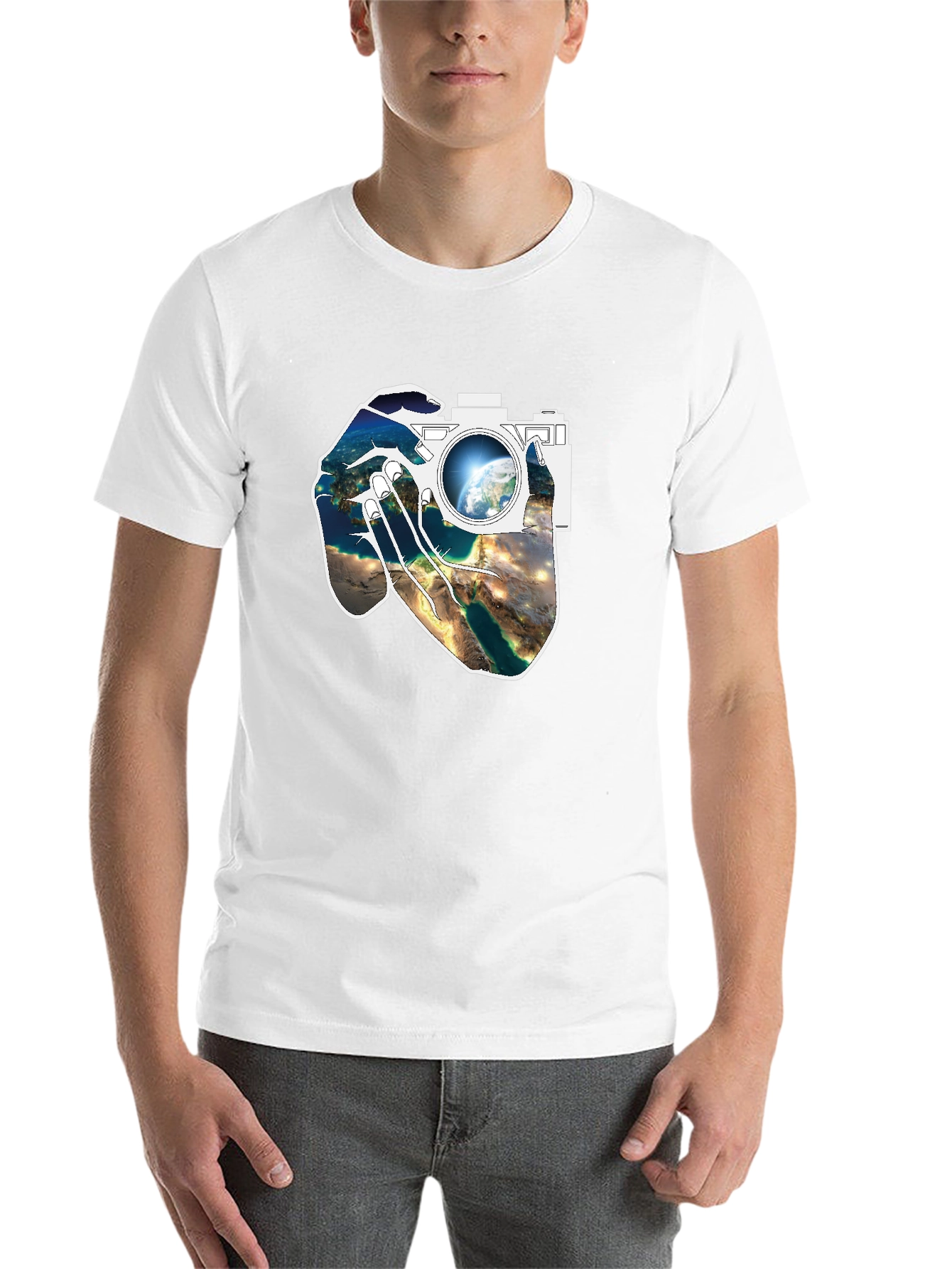 Photographer Earth View T-Shirt - 14