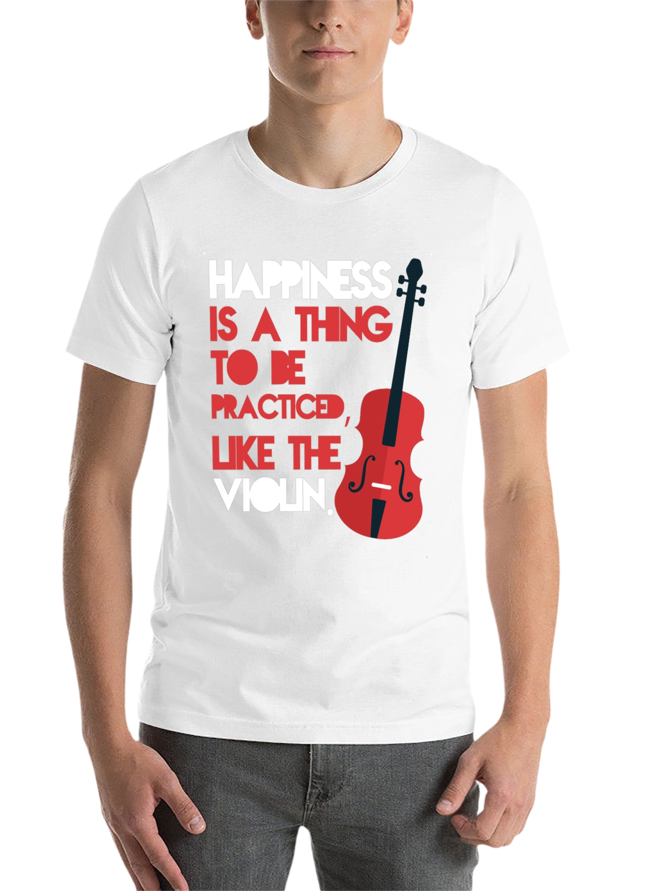 Black Happiness is a Thing T-Shirt view 14