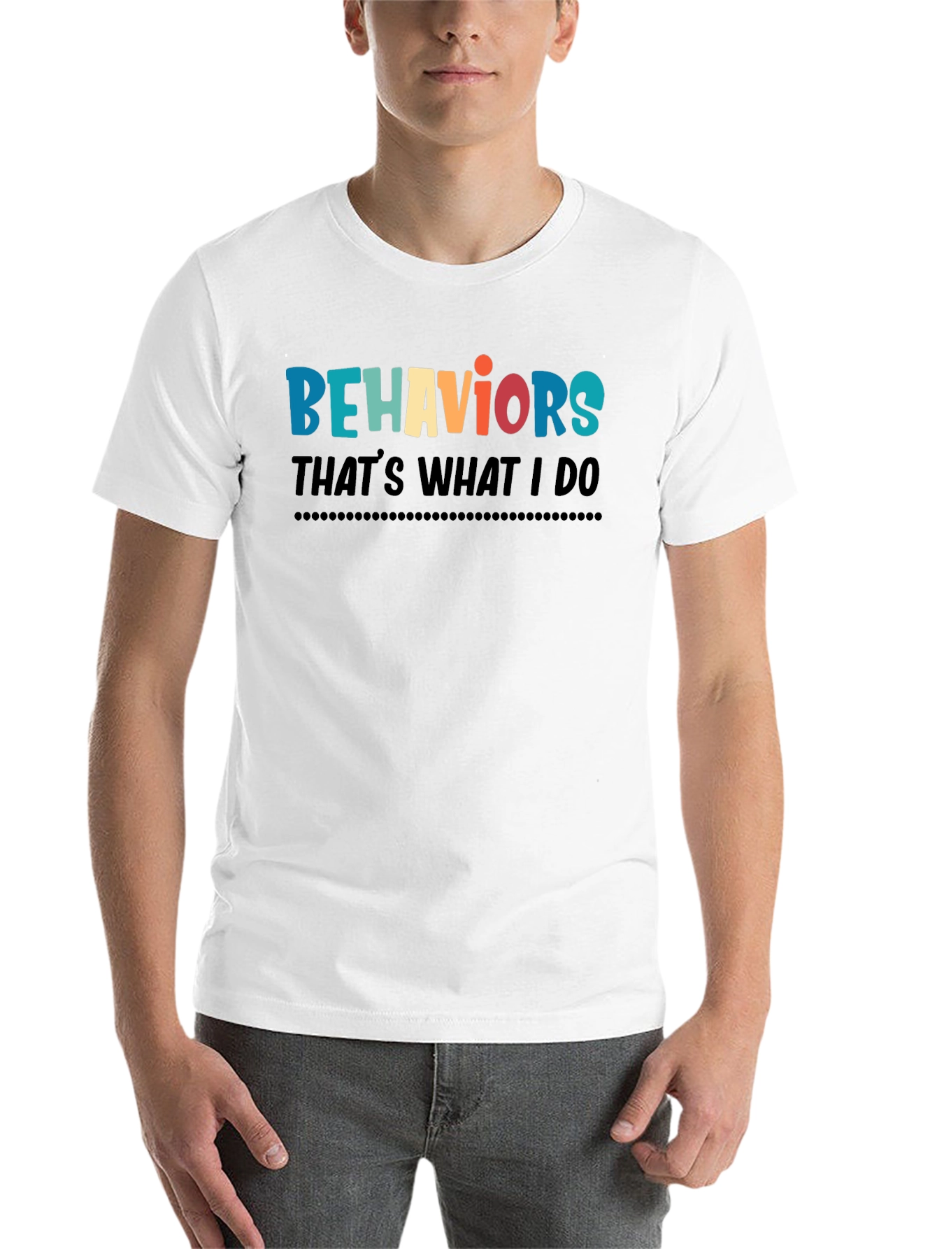 Black Behaviors That's What I Do T-Shirt view 14