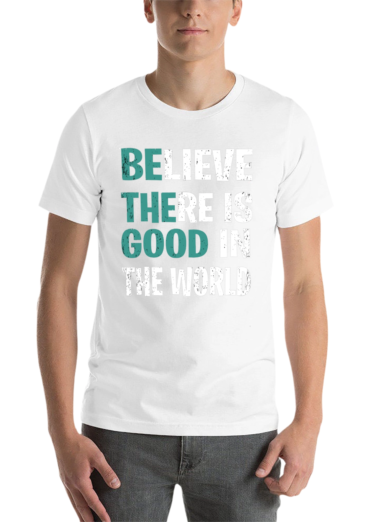 Black Believe There is Good T-Shirt view 14