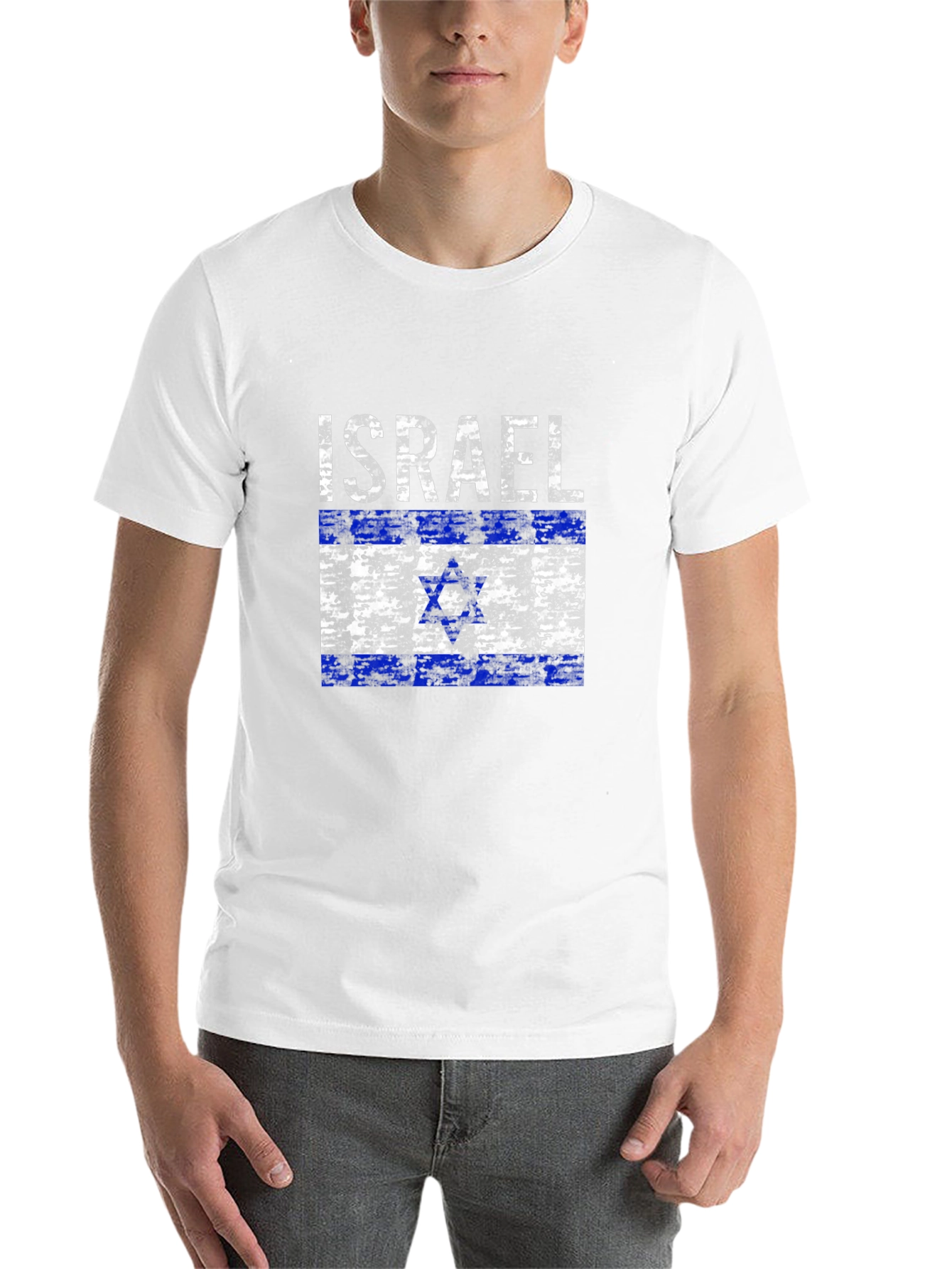 Black Israel Flag T-Shirt Patriotic Pride Tee view 14