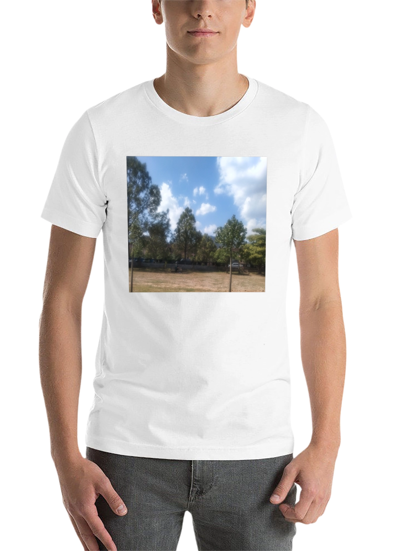 Black Nature Scene Tee view 14