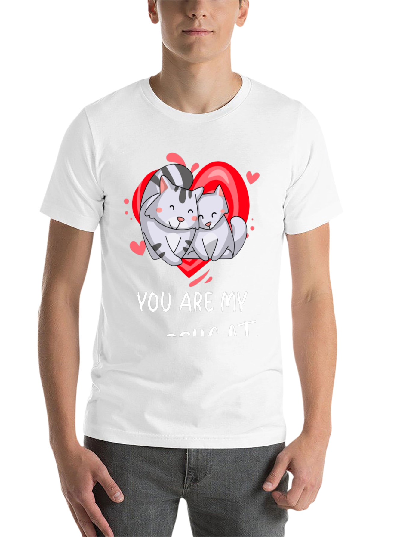 Black You Are My Soul Cat T-Shirt, Valentine's Day view 14