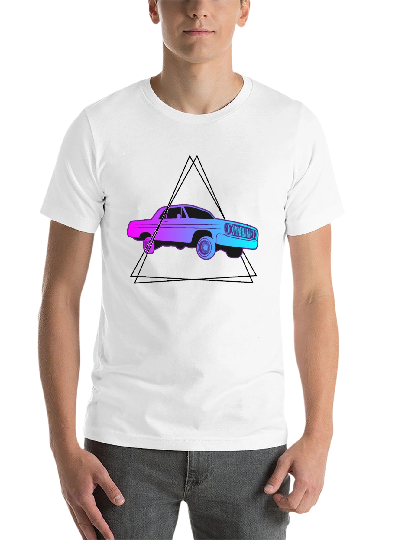 Retro Car Graphic Tee - 14