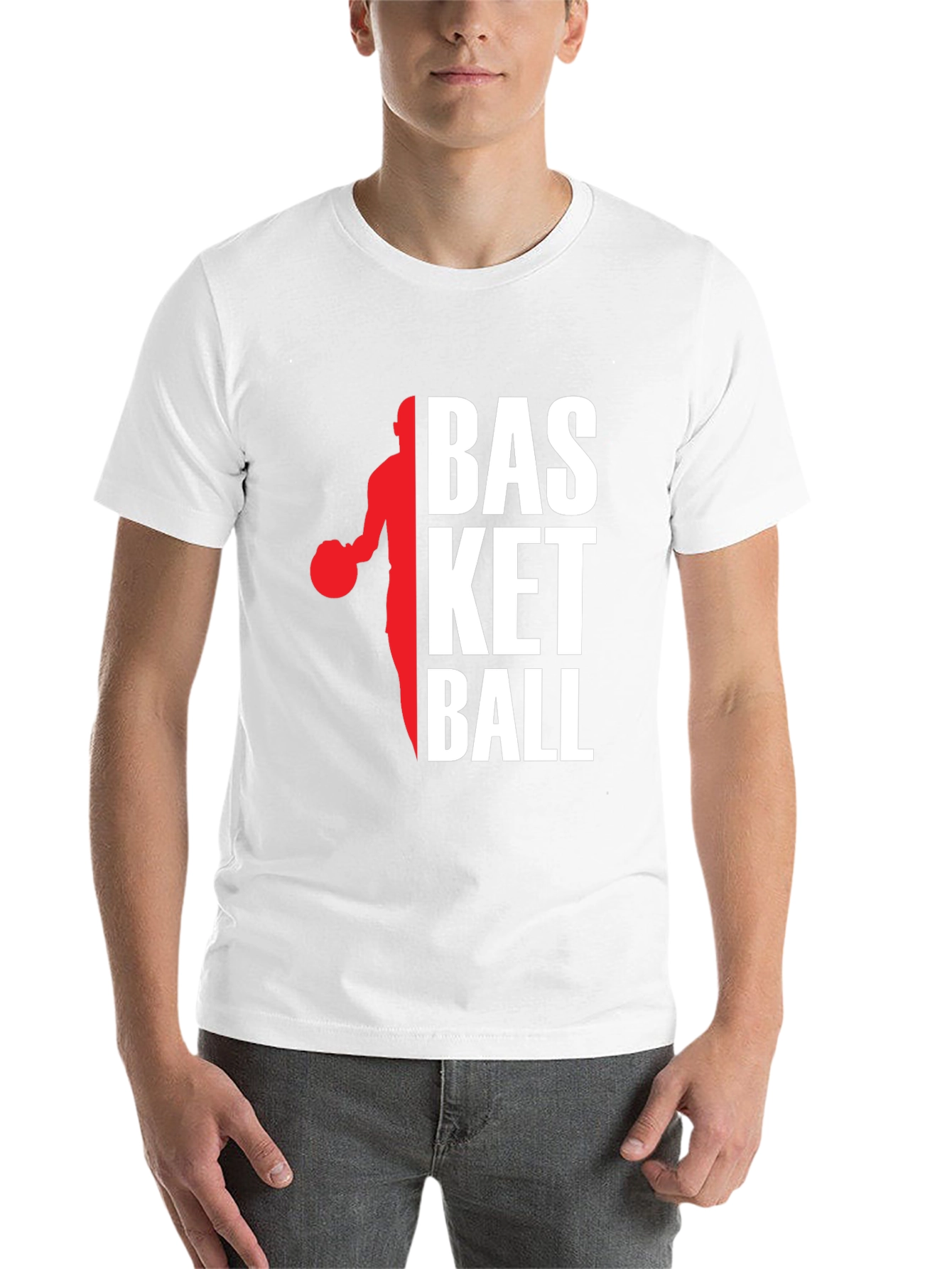 Black Basketball Graphic Tee - Stylish & Comfortable Cotton Blend view 14