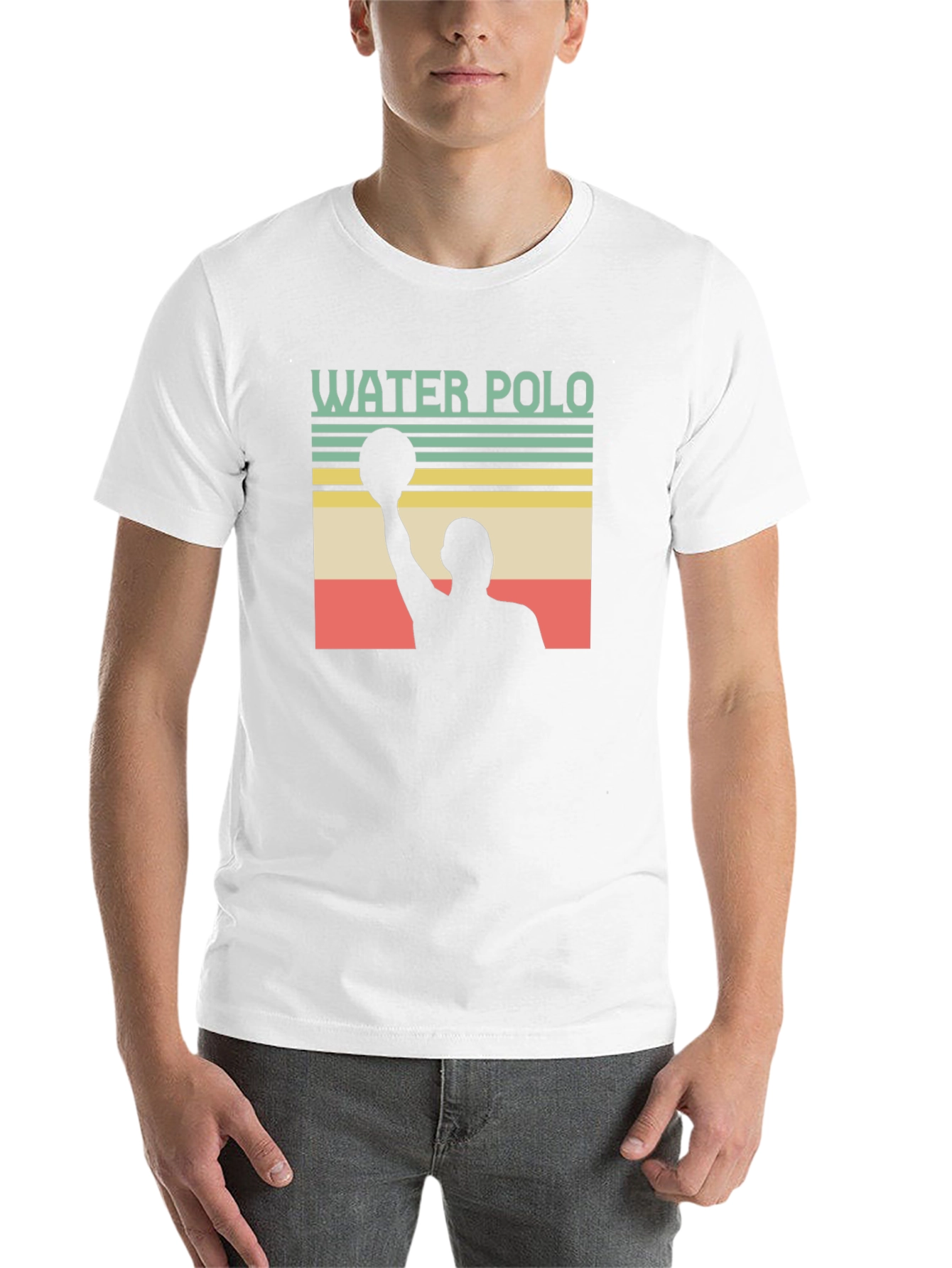Black Water Polo Retro T-Shirt view 14