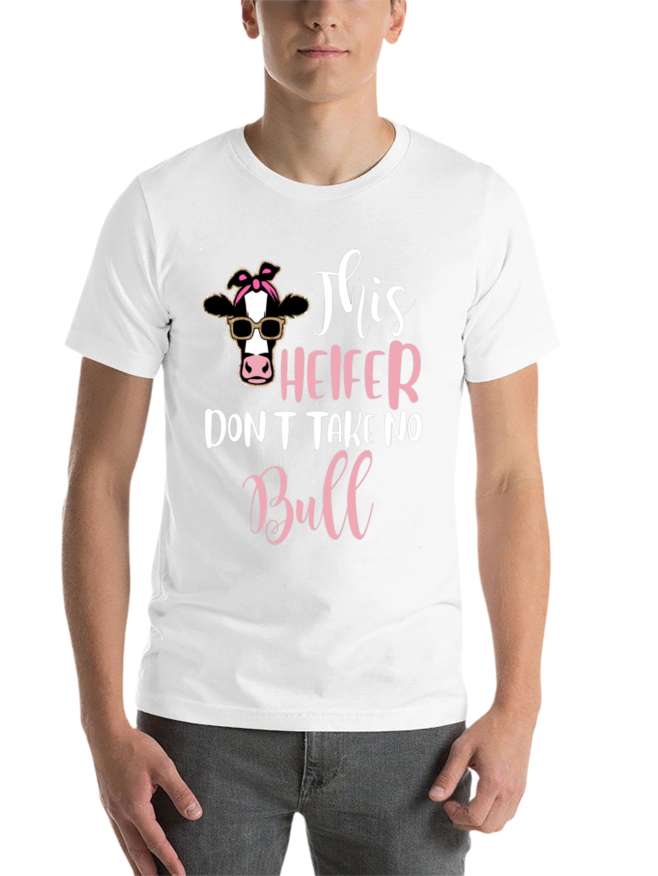 Black Heifer No Bull Graphic T-Shirt view 14