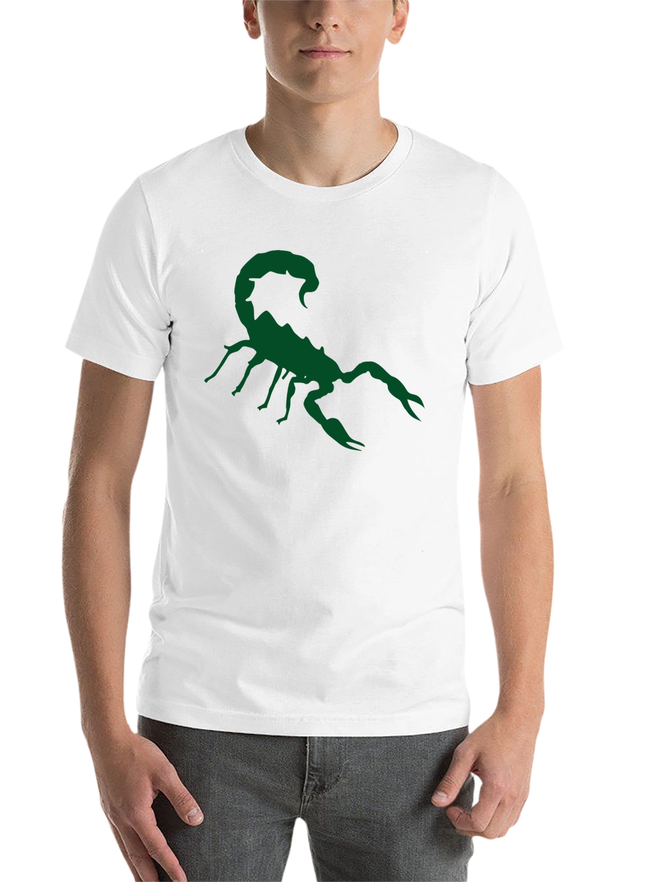 Black Scorpion Graphic Tee - Cool Black T-Shirt view 14