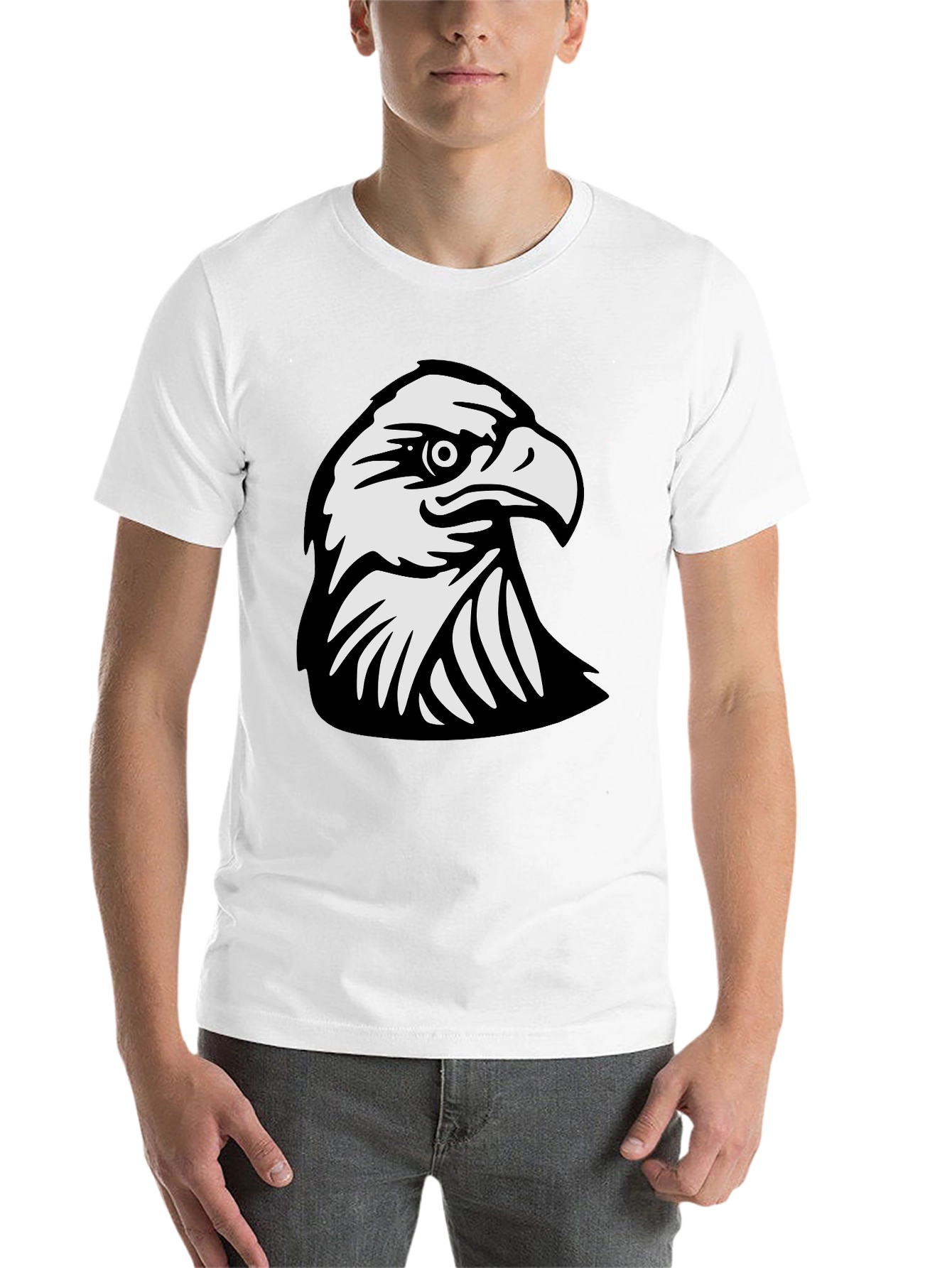 Black Eagle Graphic Tee - Mens - 14