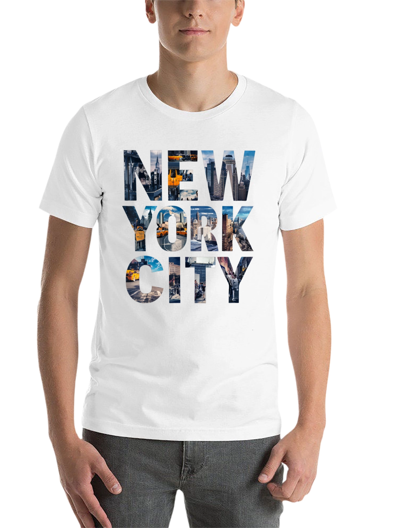 Black New York City Graphic Tee - Black view 14