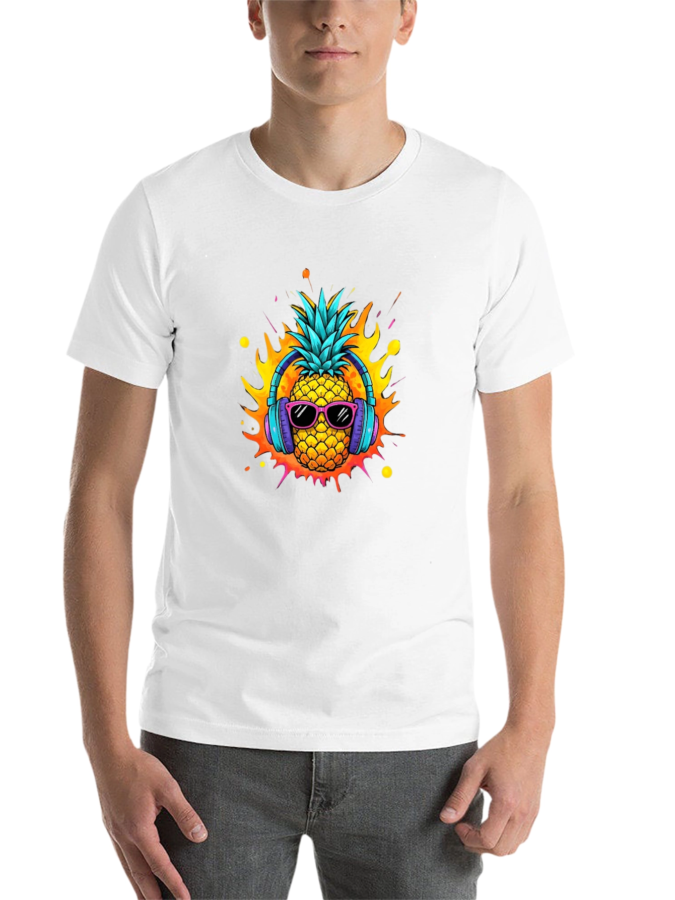 Cool Pineapple T-Shirt - Funky Design - 14