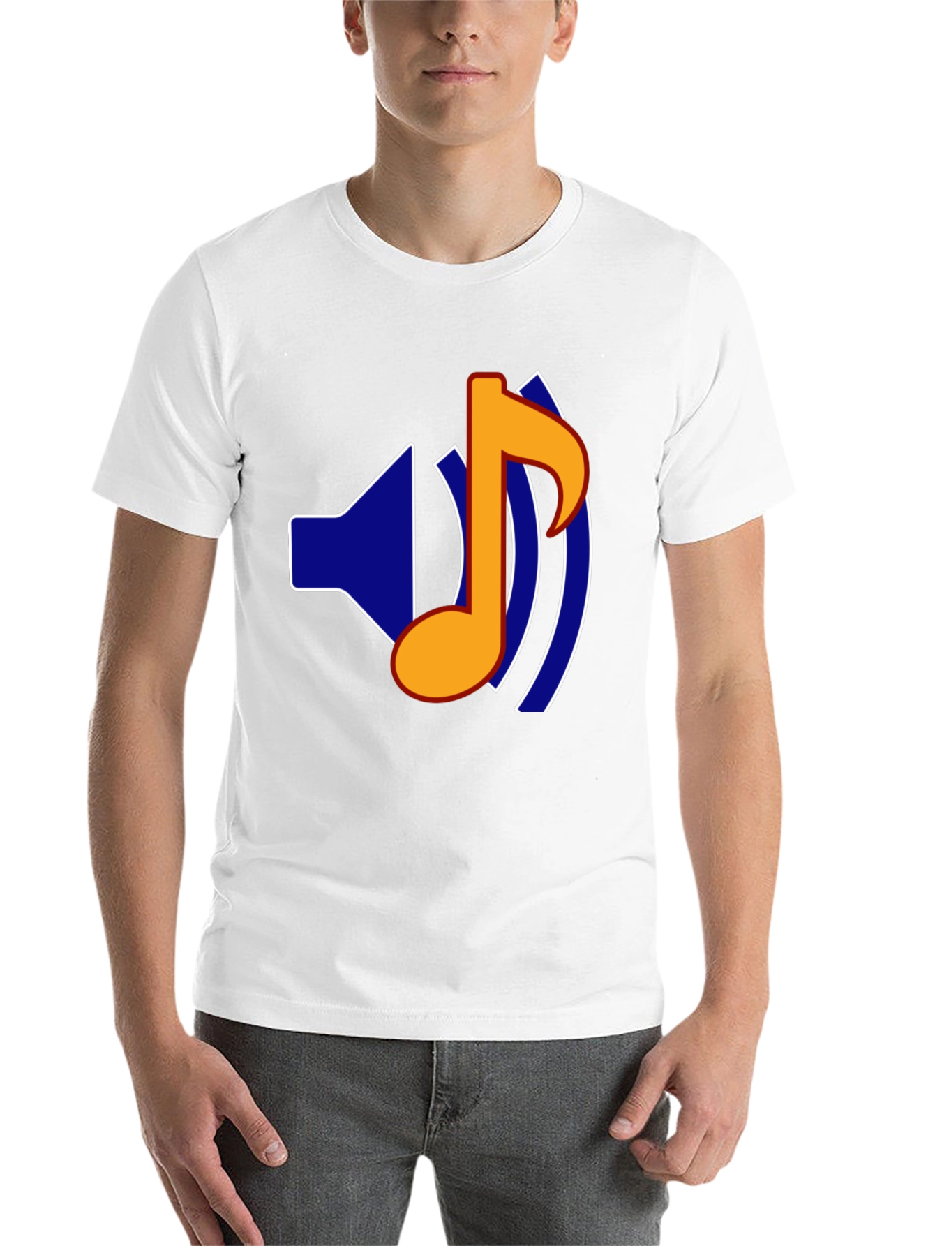 Black Music Note Graphic Black T-Shirt view 14