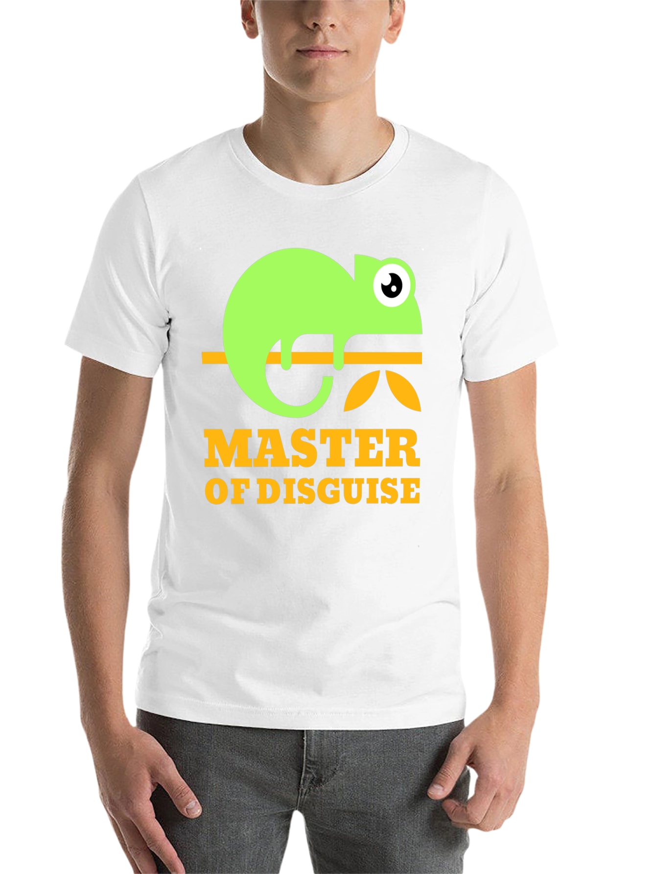 Black Master of Disguise Chameleon T-Shirt view 14