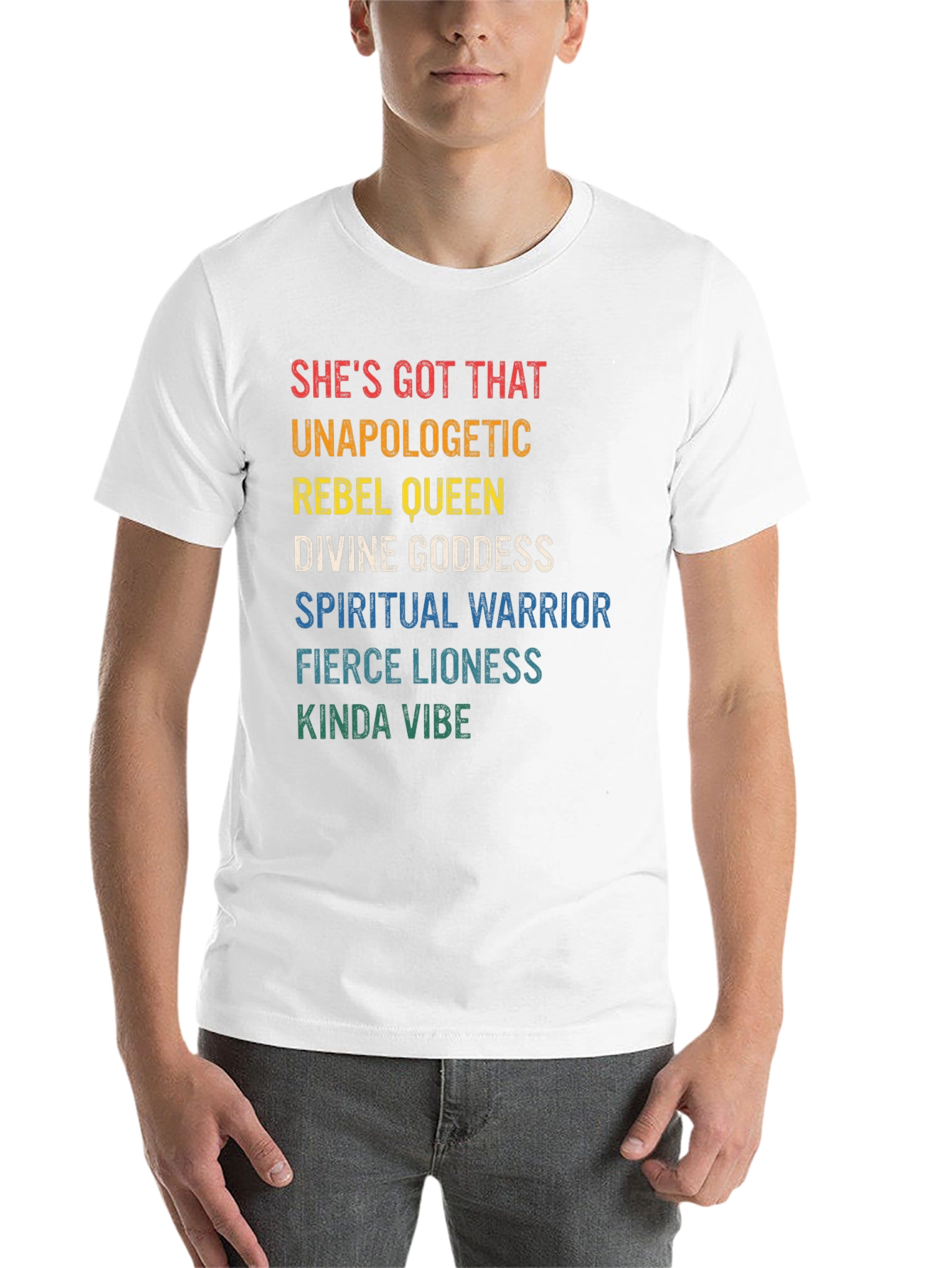 Black She's Got That Vibe Graphic Tee view 14