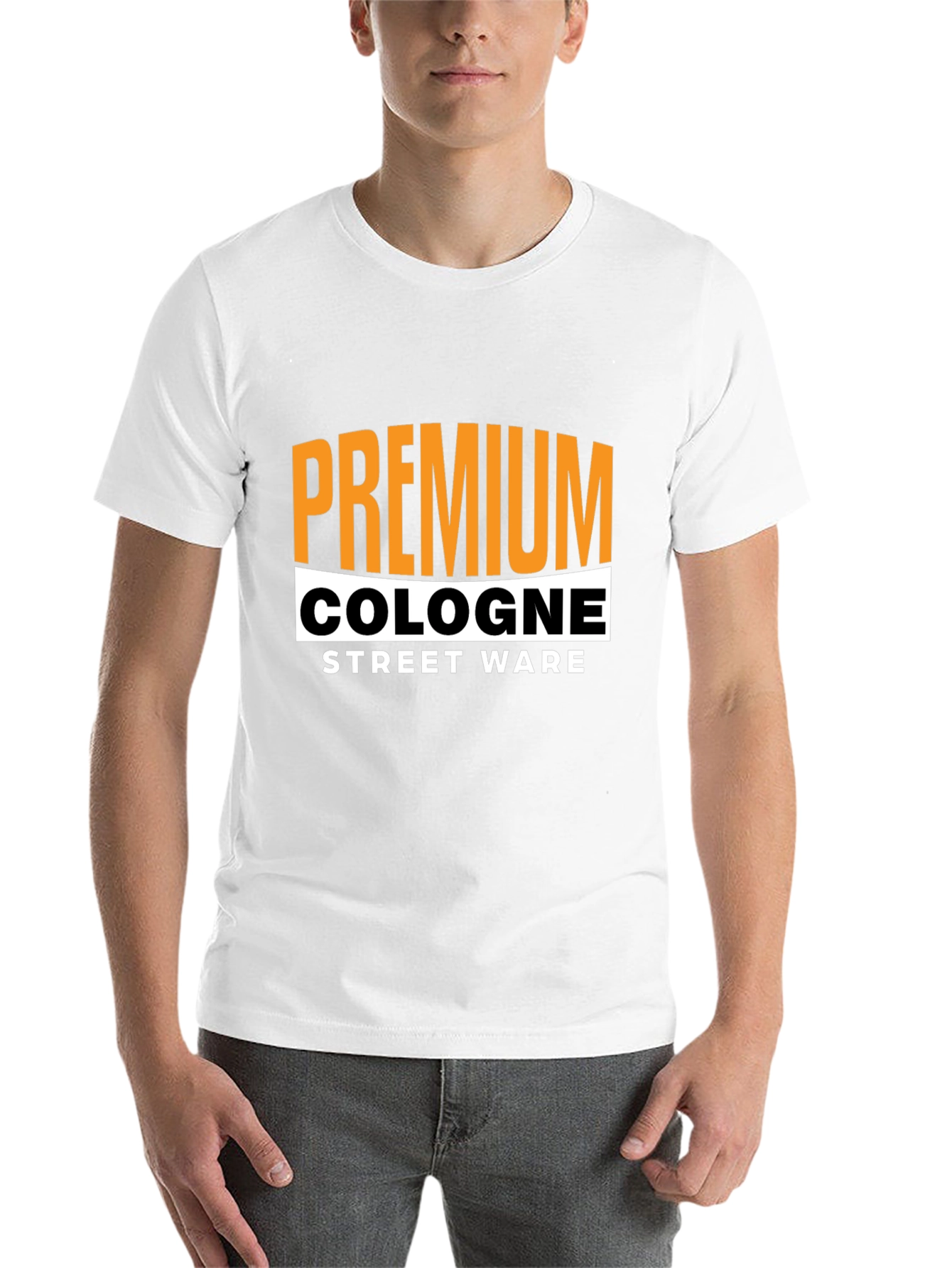 Black Premium Cologne Street Wear Black T-Shirt view 14