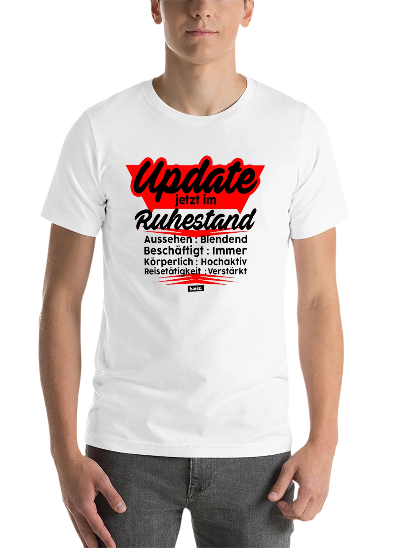 Black Retired Update T-Shirt: Blendend Hochaktiv Verstärkt view 14